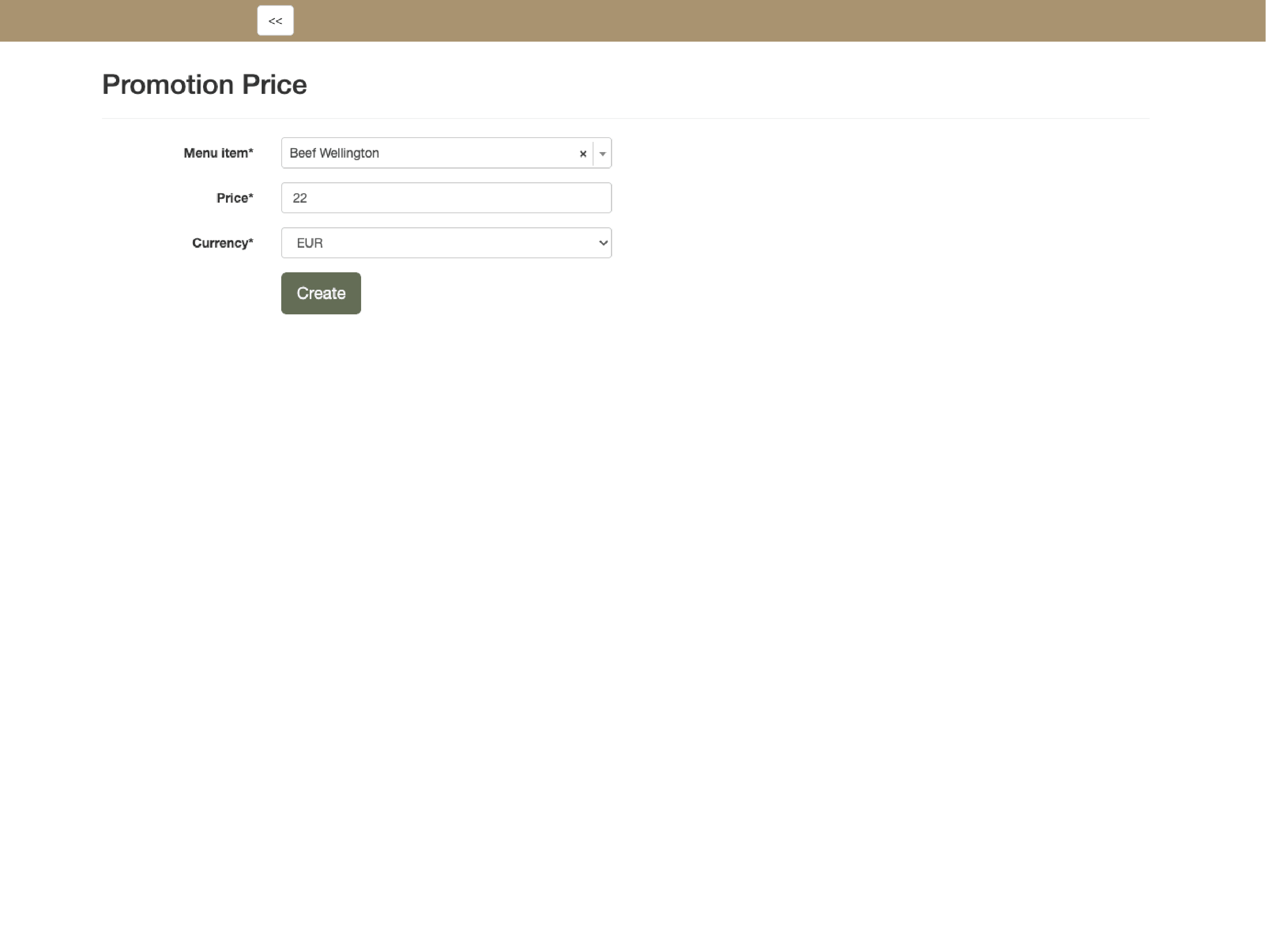 Adapt menus and prices in real time 2 of 3
