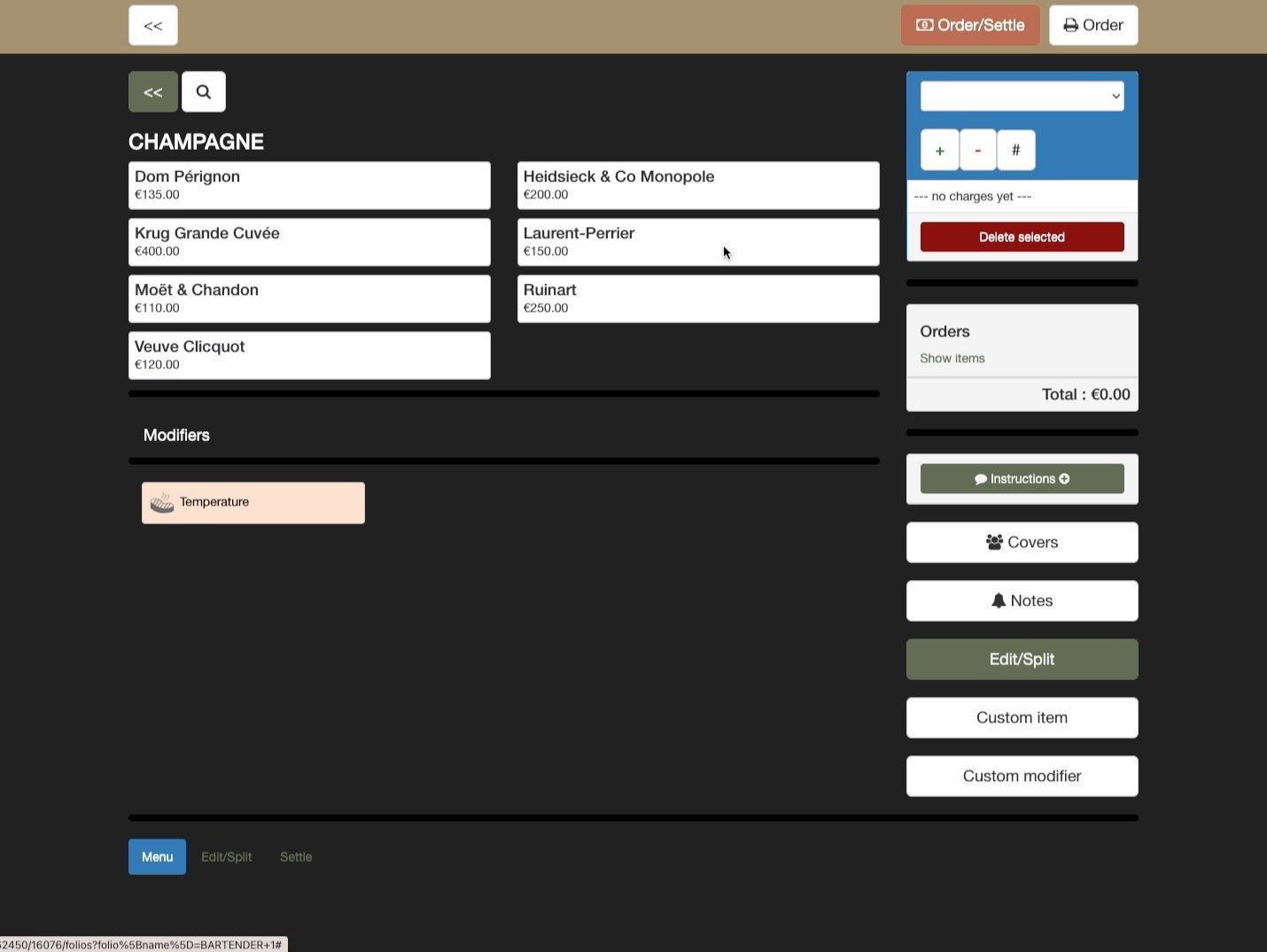 Adapt to any outlet — restaurant or bar mode