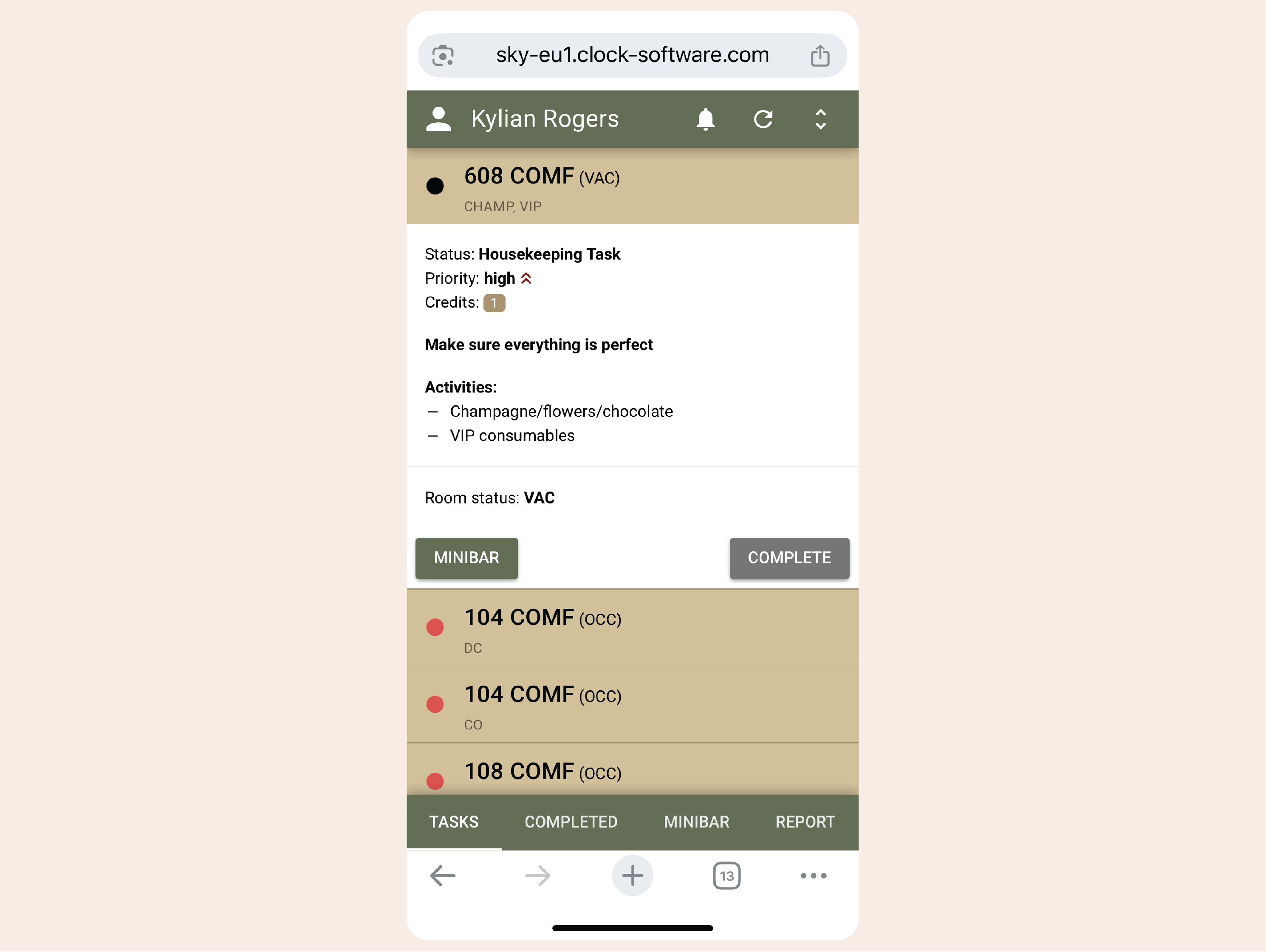 Add incidental tasks anytime 1 of 2