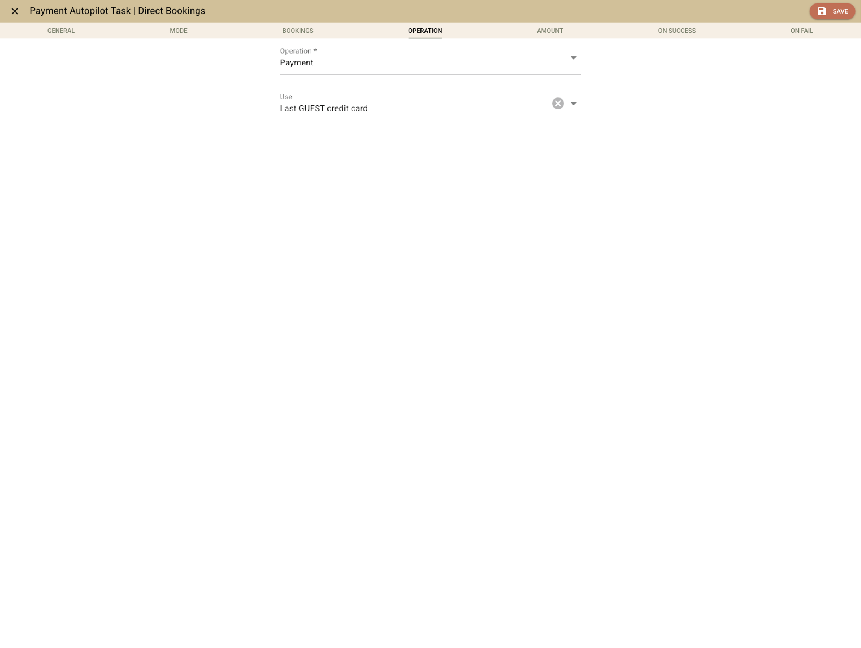Automate payments from booking to checkout 3 of 6