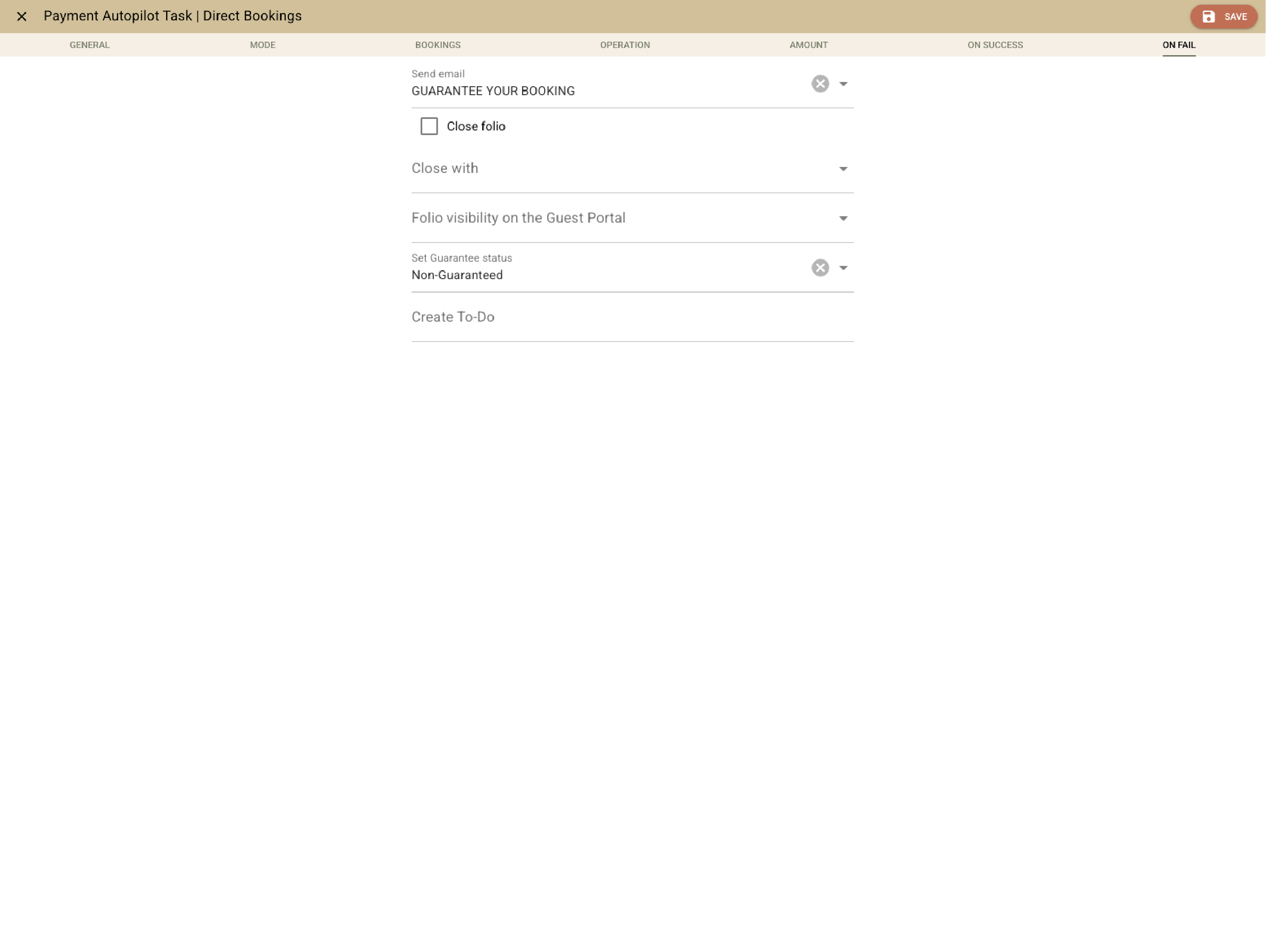 Automate payments from booking to checkout 6 of 6