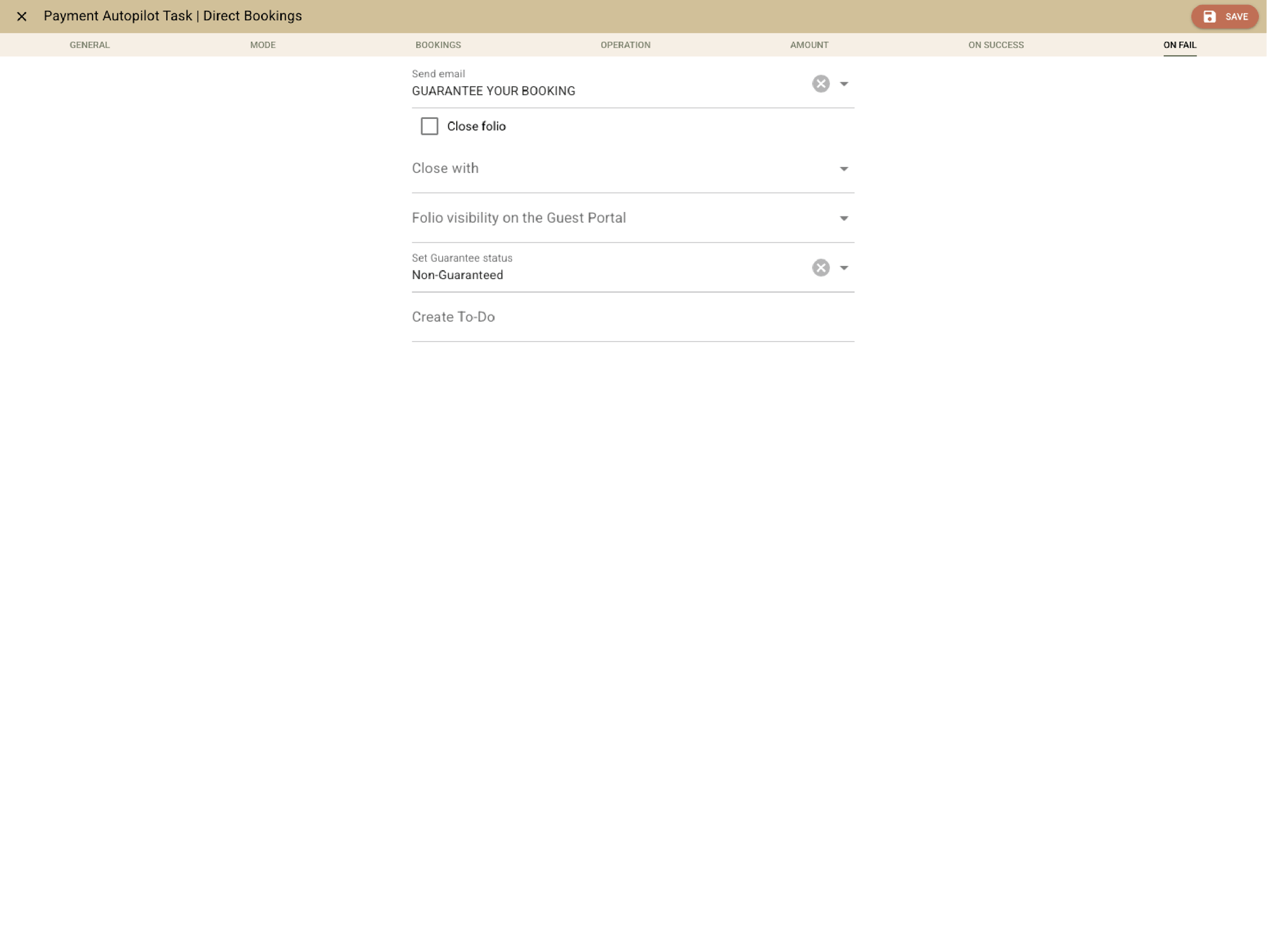 Automate payments from booking to checkout 6 of 6
