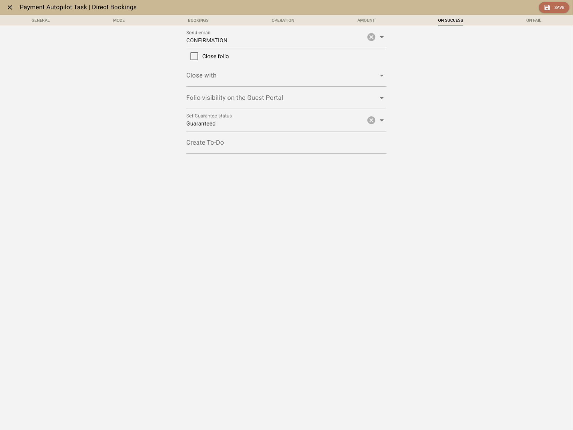 Automate payments from booking to checkout5of6