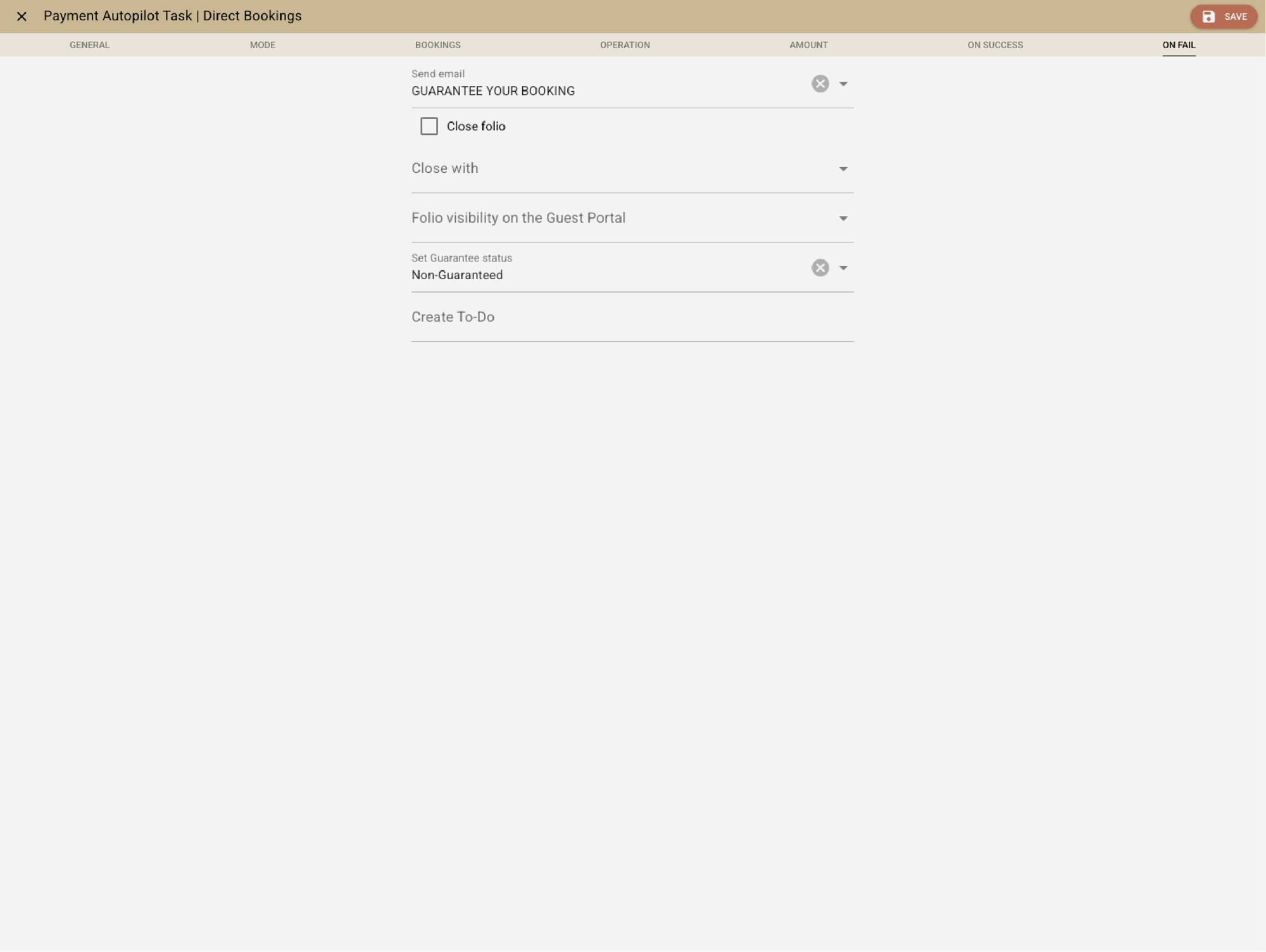 Automate payments from booking to checkout6of6