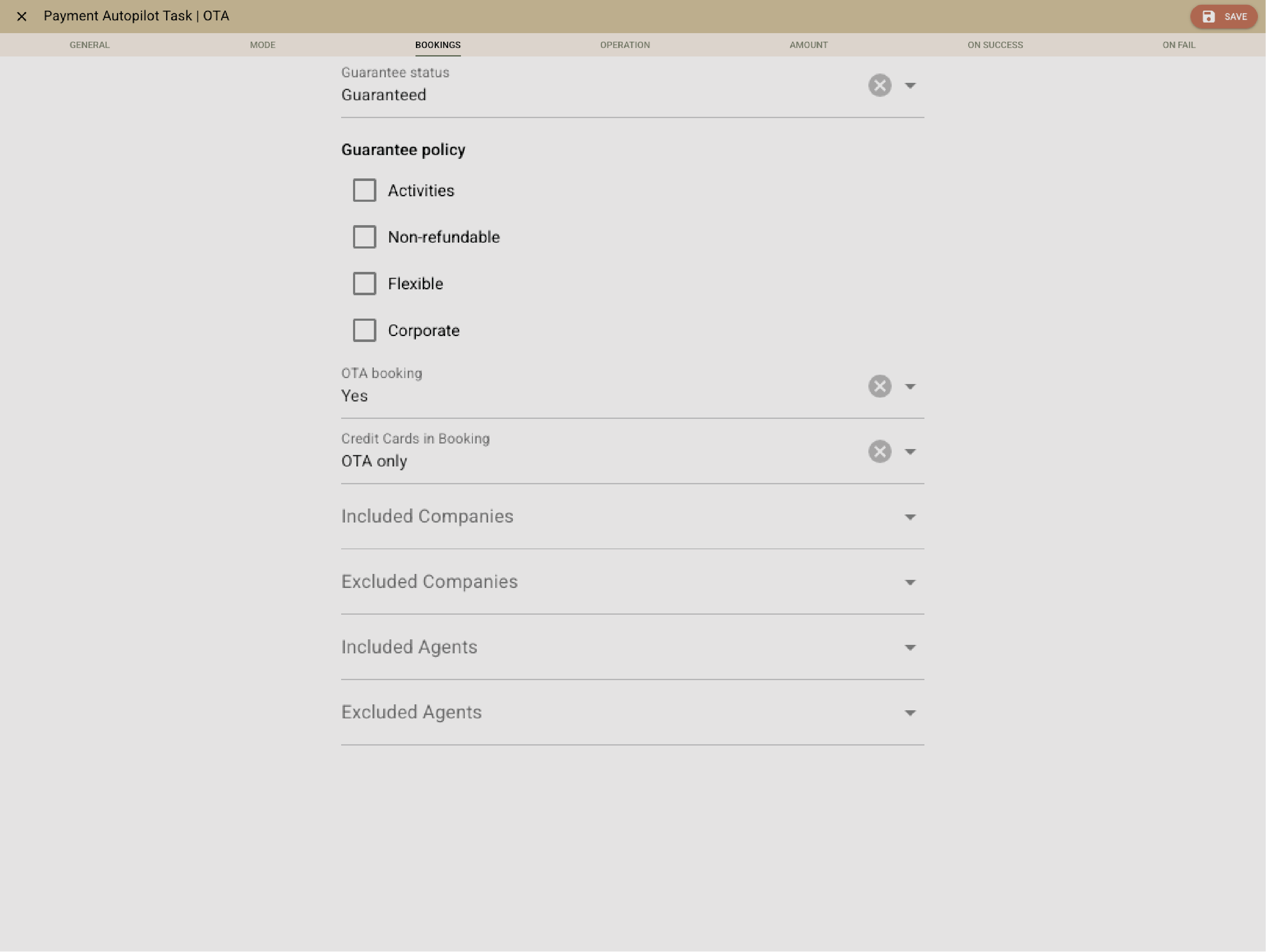 Automatically collect deposits, cancellation fees and virtual cards 2 of 4