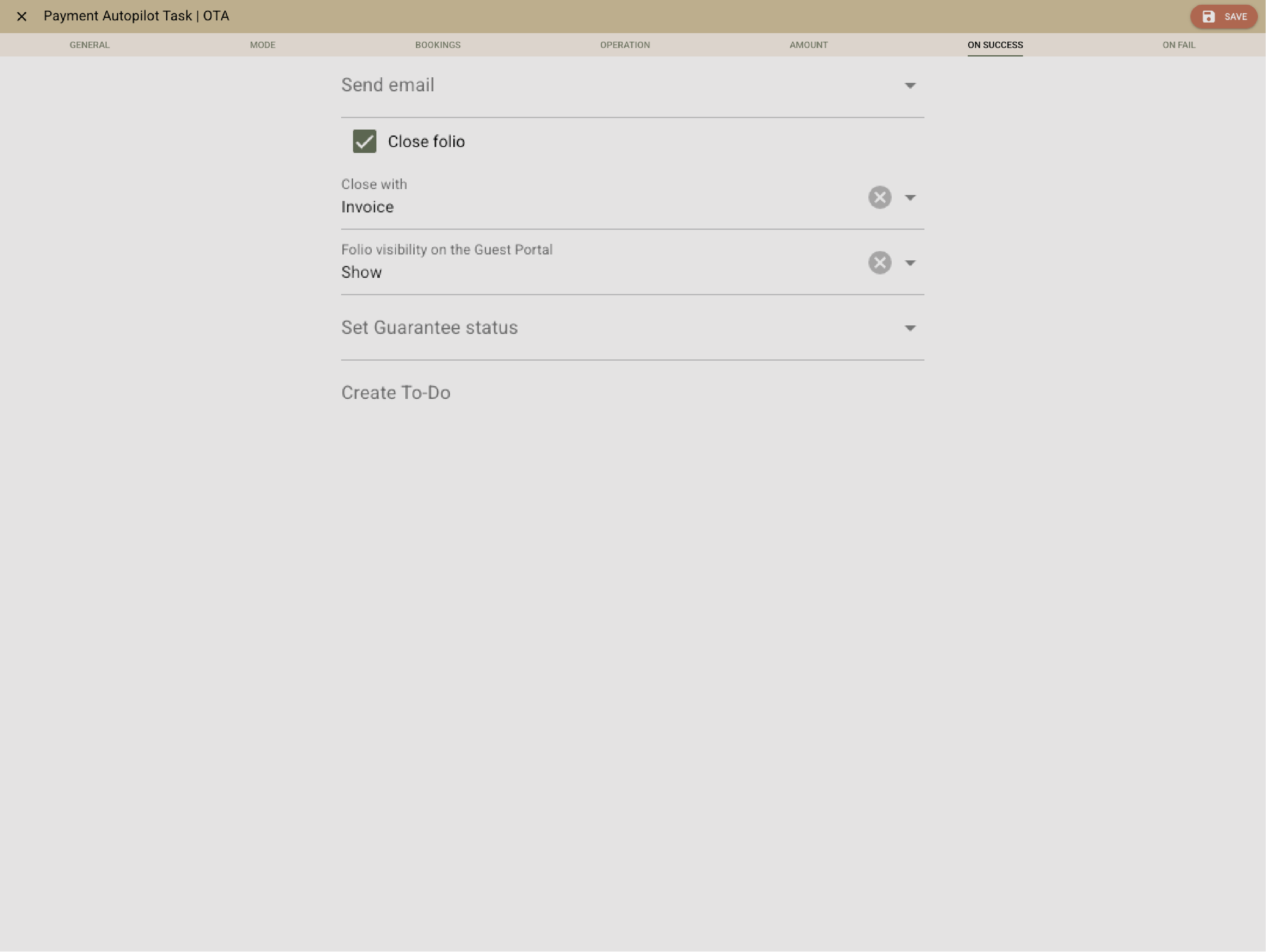 Automatically collect deposits, cancellation fees and virtual cards 4 of 4
