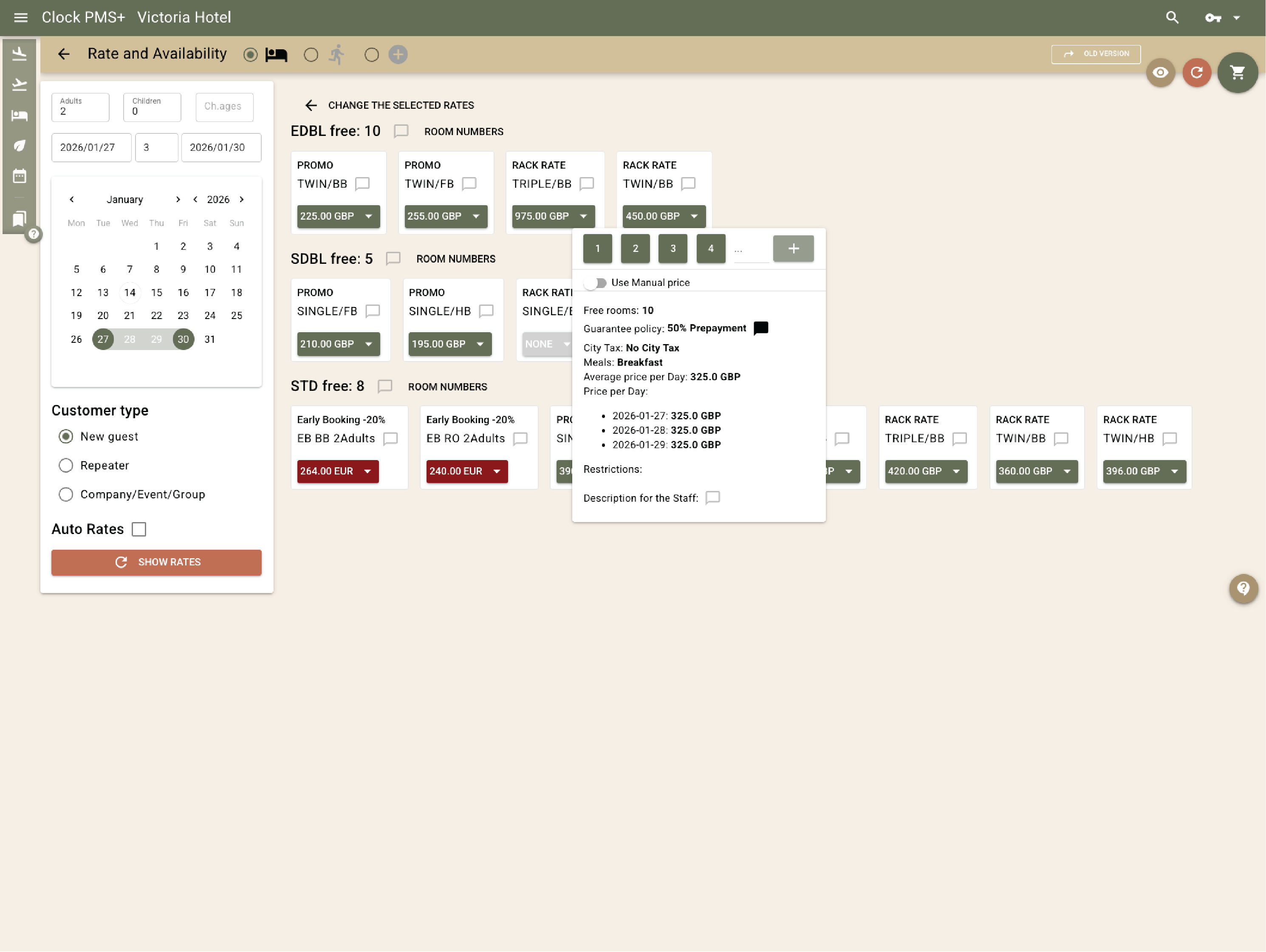 Book rooms, services, and experiences in one flow 1 of 4