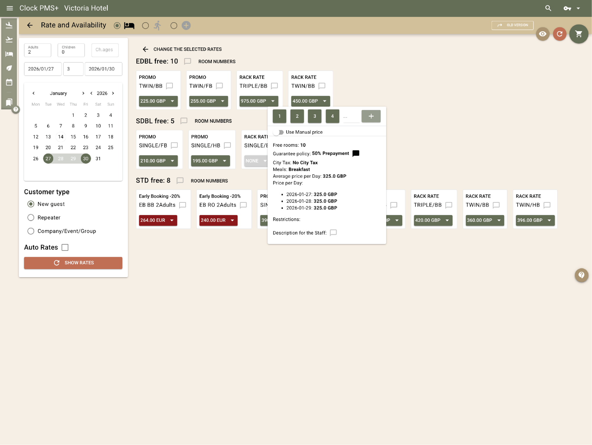 Book rooms, services, and experiences in one flow 1 of 4