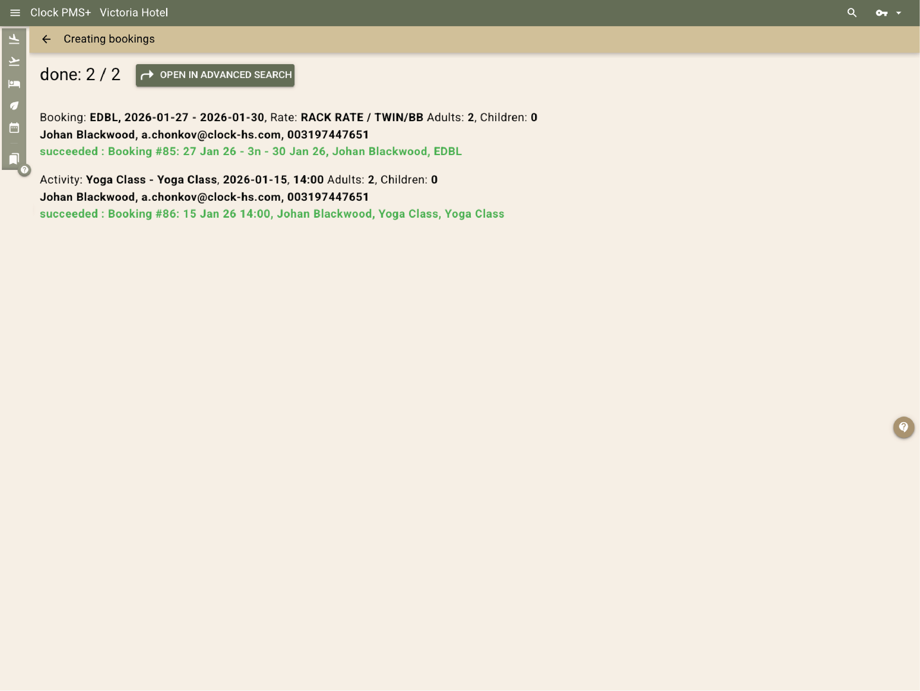 Book rooms, services, and experiences in one flow 4 of 4