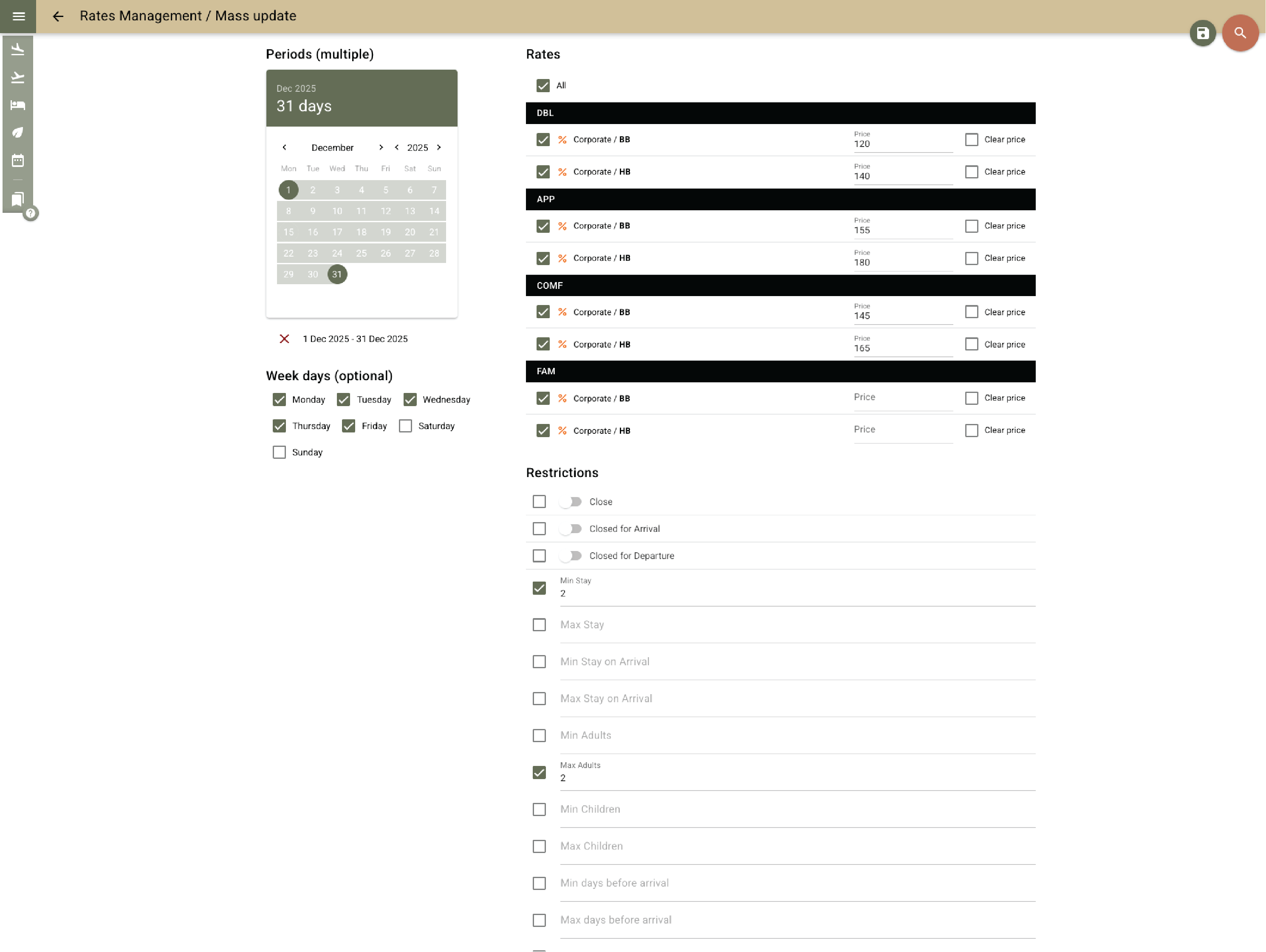 Bulk updates and live connections 1 of 2
