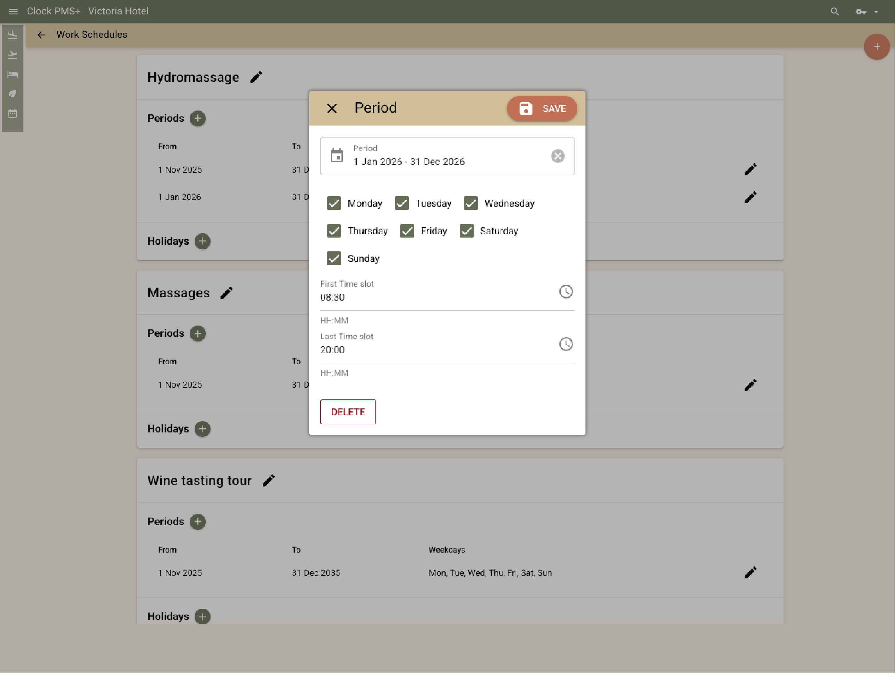 Control every time slot with precision 2 of 2