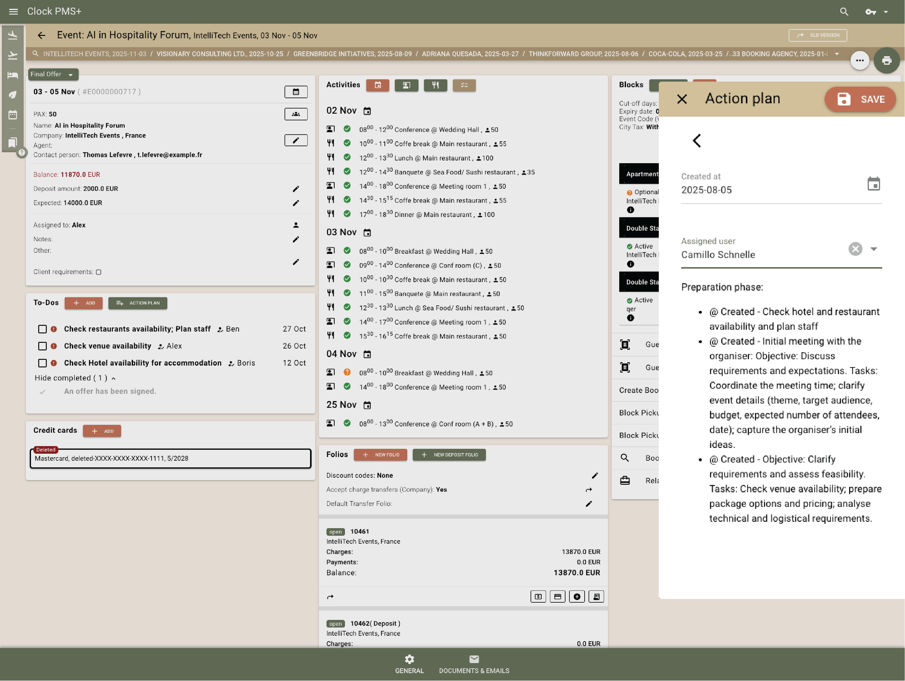 Coordinate with To-dos and action plans 1 of 2