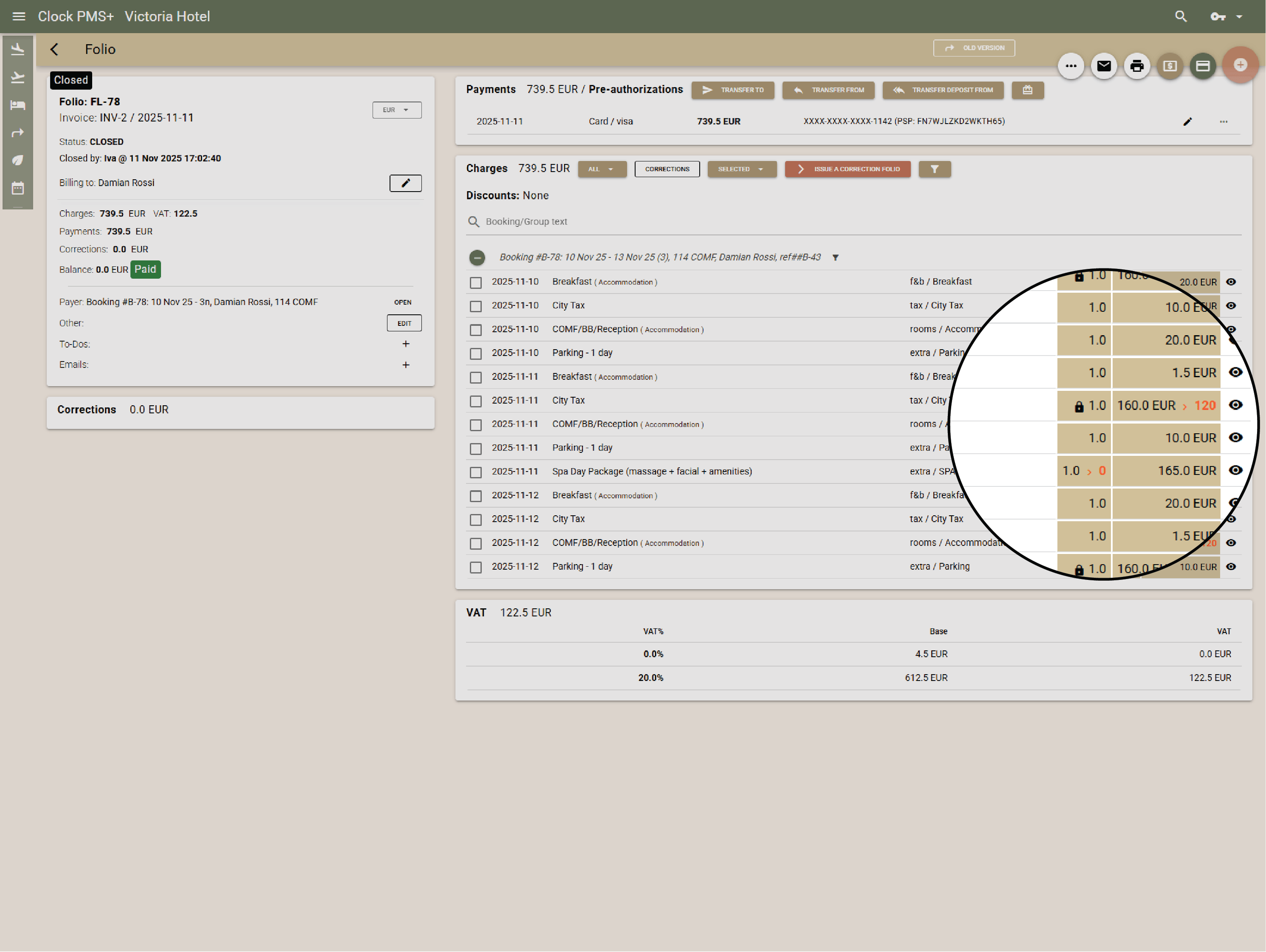 Correct mistakes without chaos
