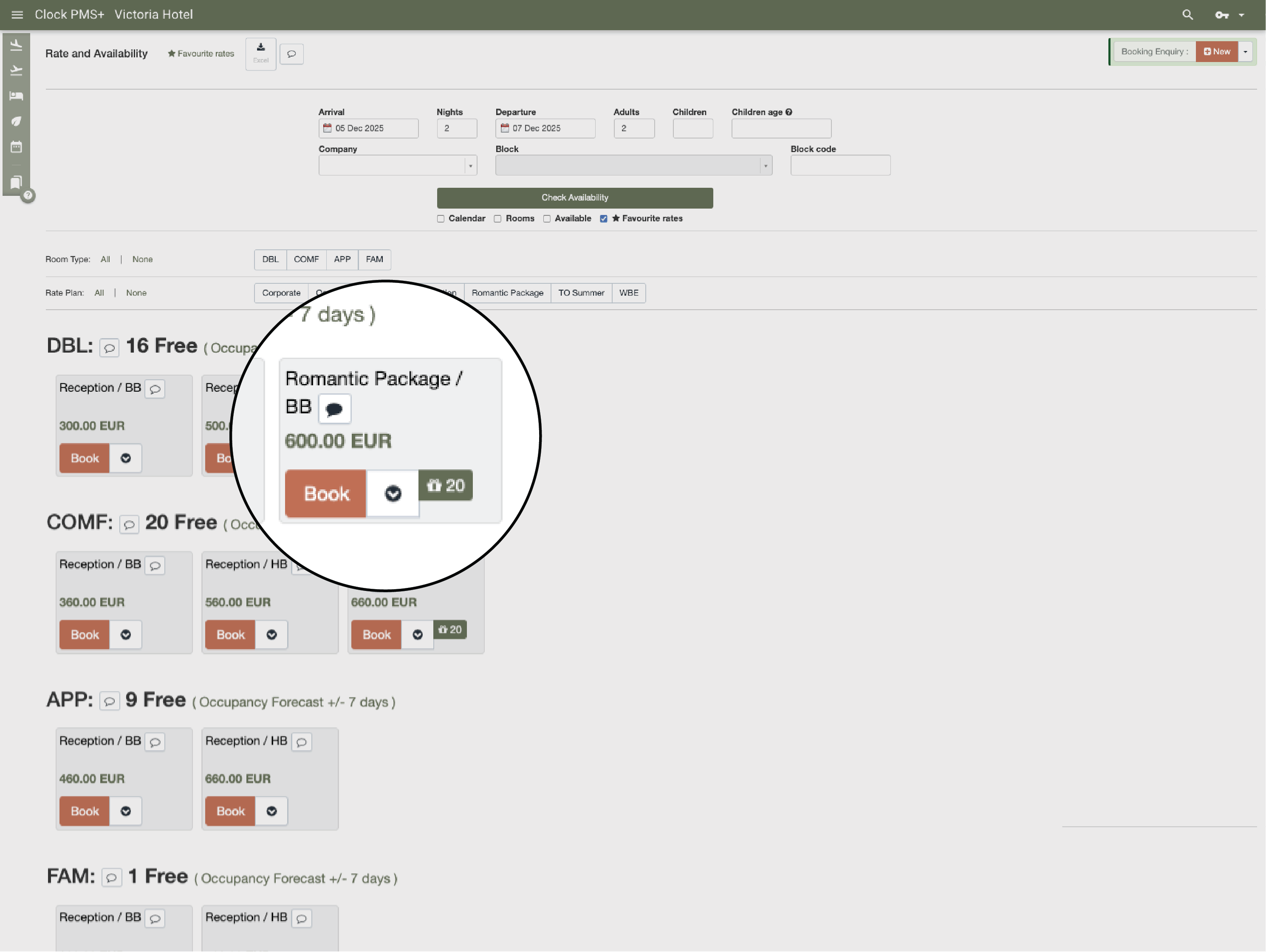 Find the right availability 1 of 2