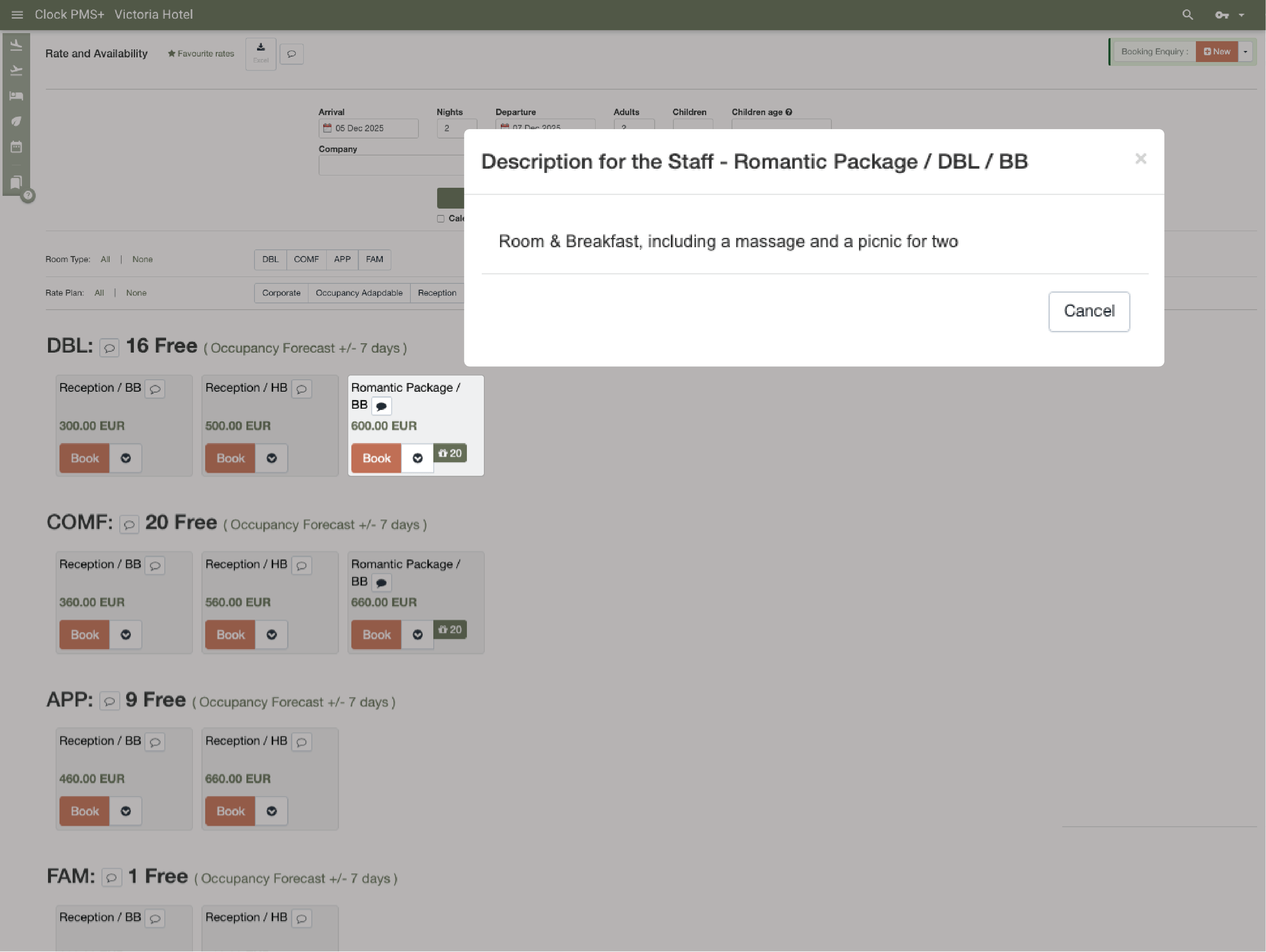Find the right availability 2 of 2