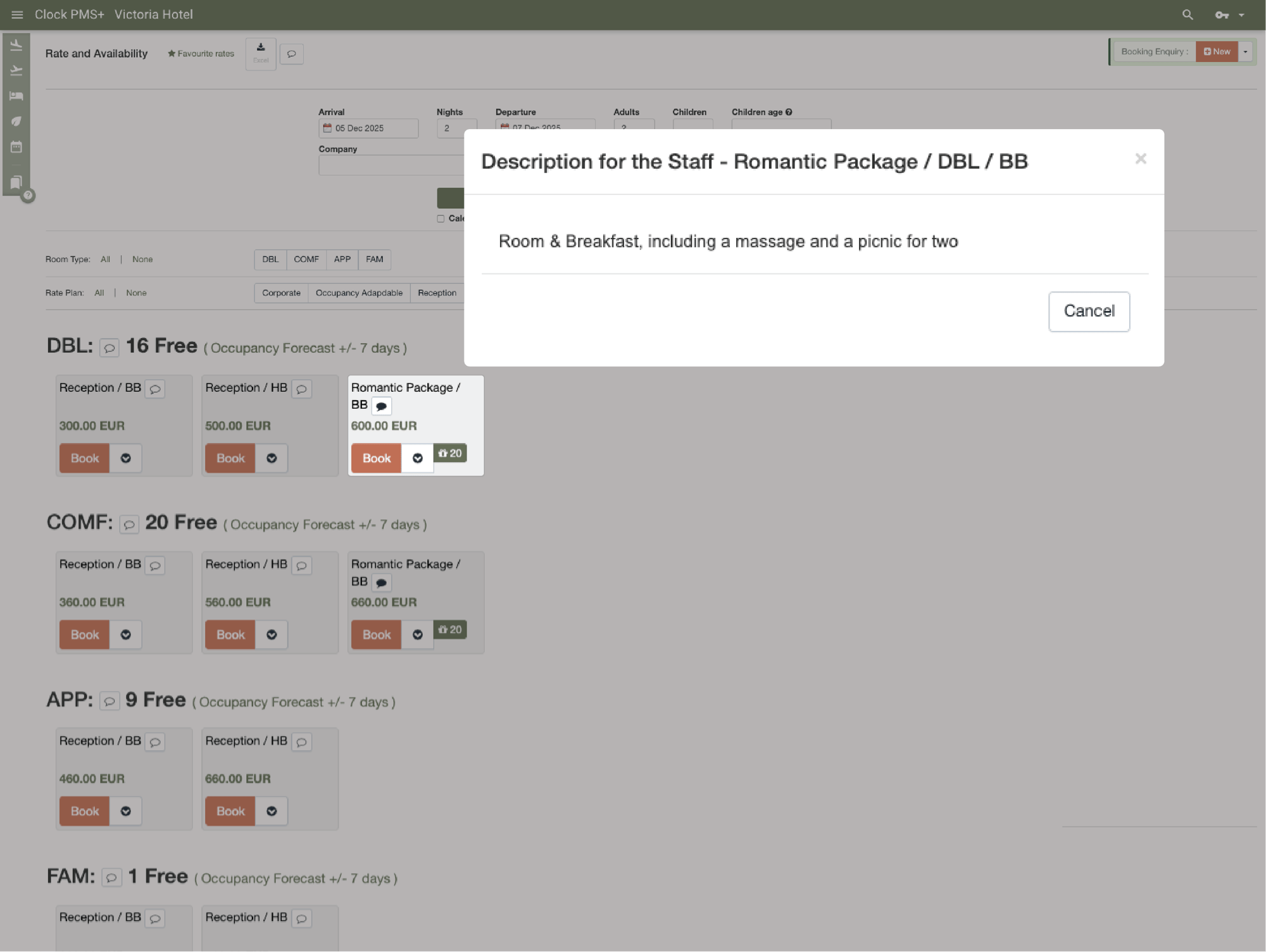 Find the right availability (2)