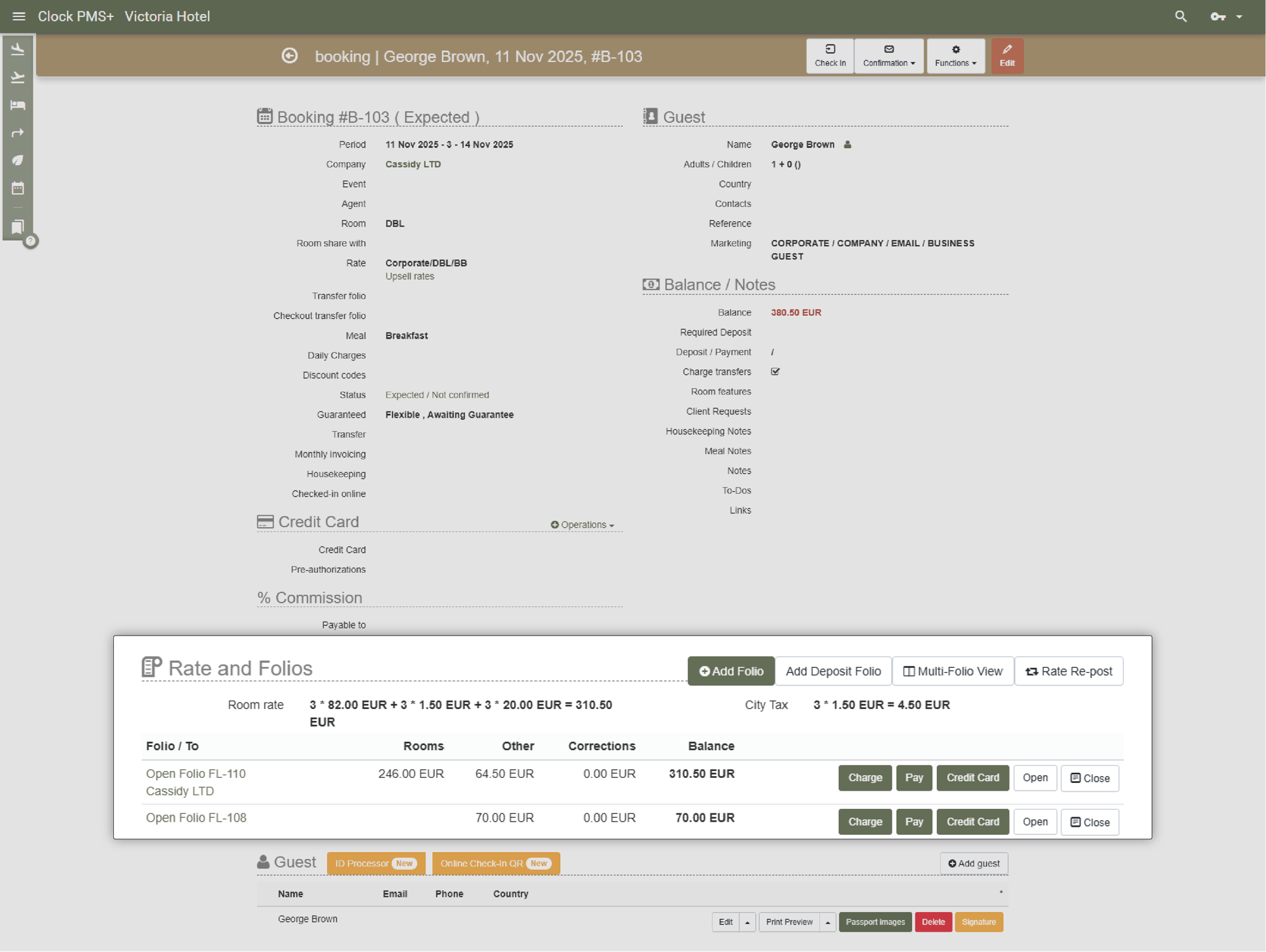 Keep every folio organised and accurate