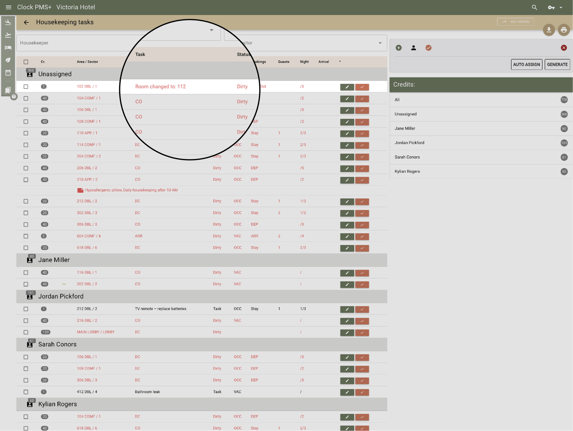 Keep front desk and housekeeping in sync 2 of 2