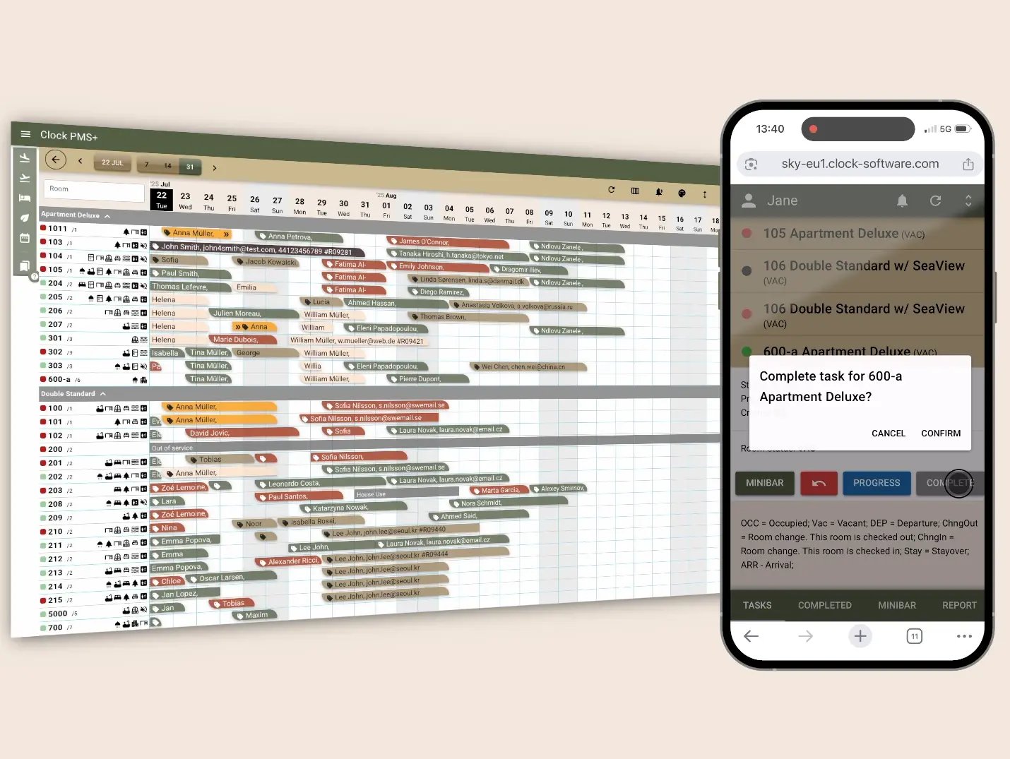Work mobile, stay live