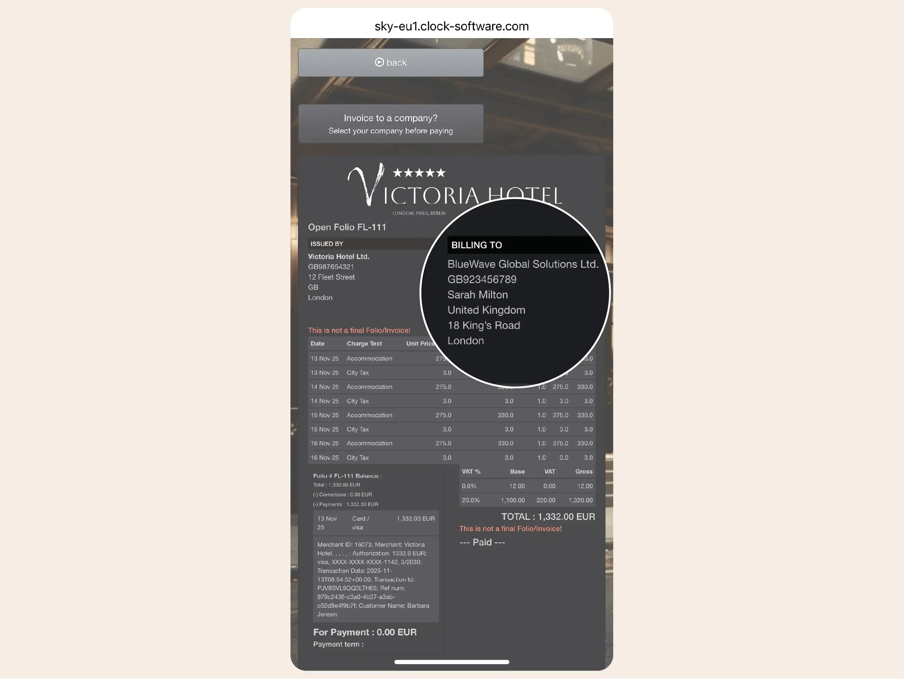 Let guests handle payments themselves 4 of 4