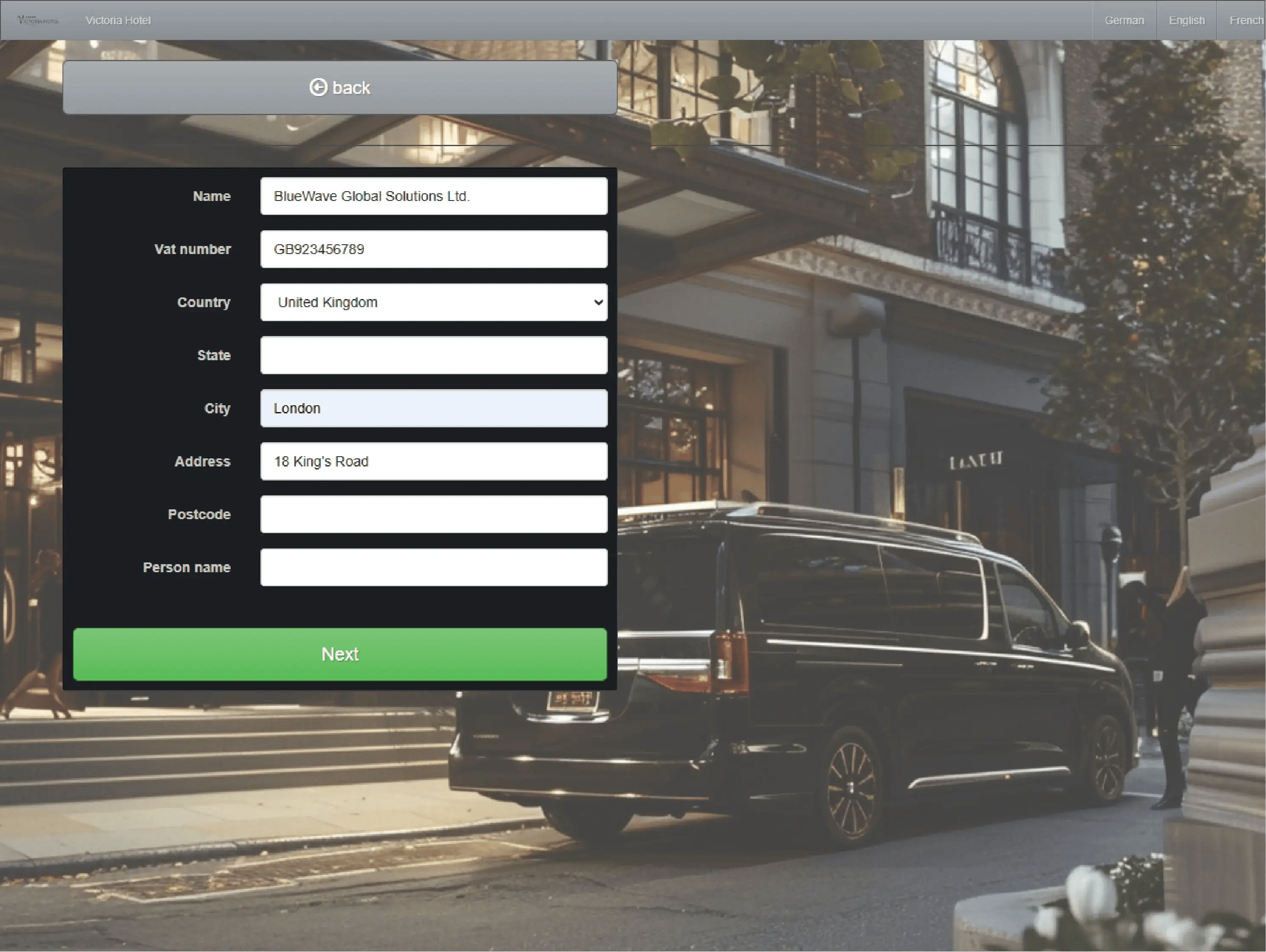 Let guests handle their billing 2 of 3
