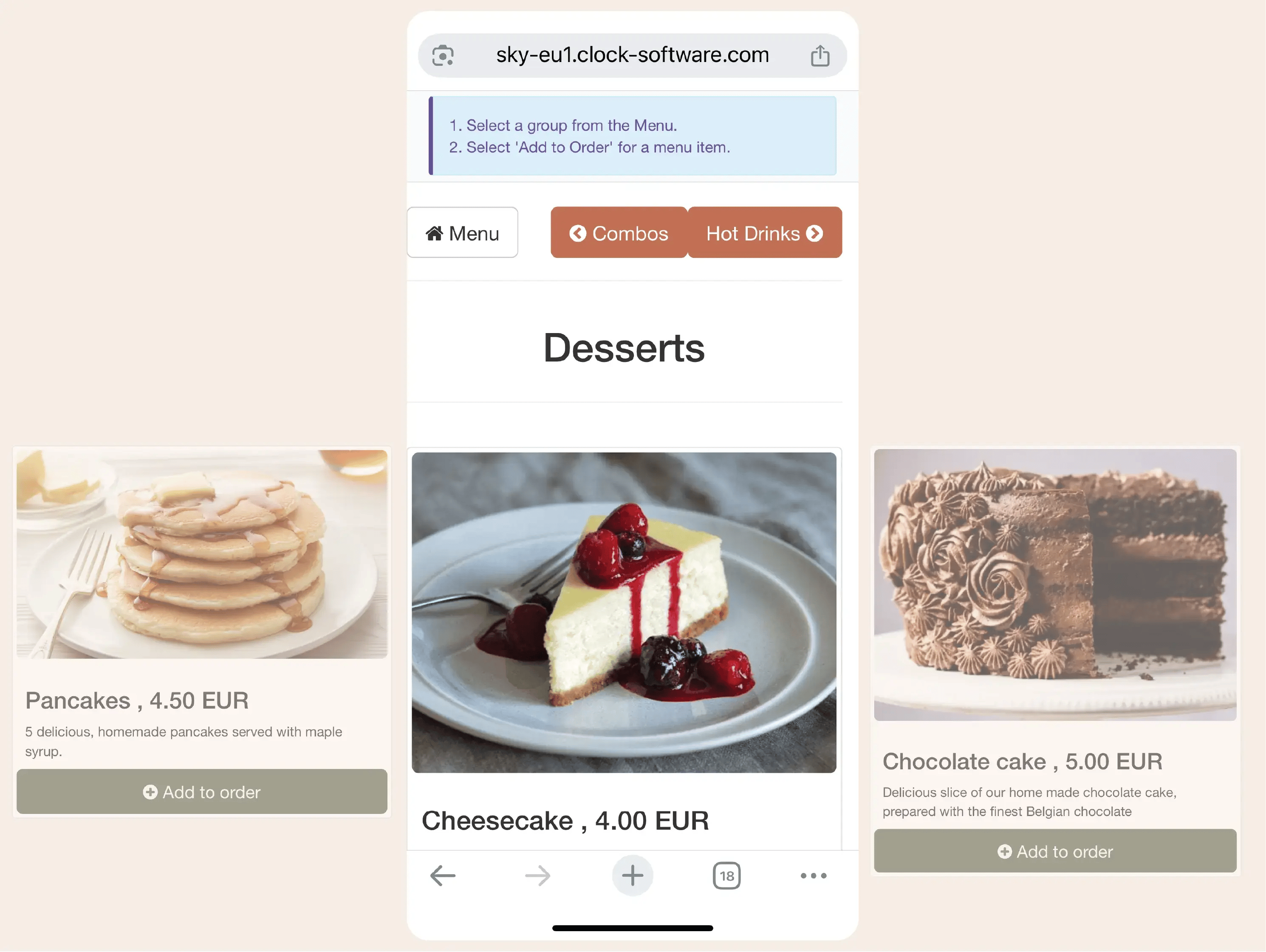 Link room service and outlets — digitally 2 of 4