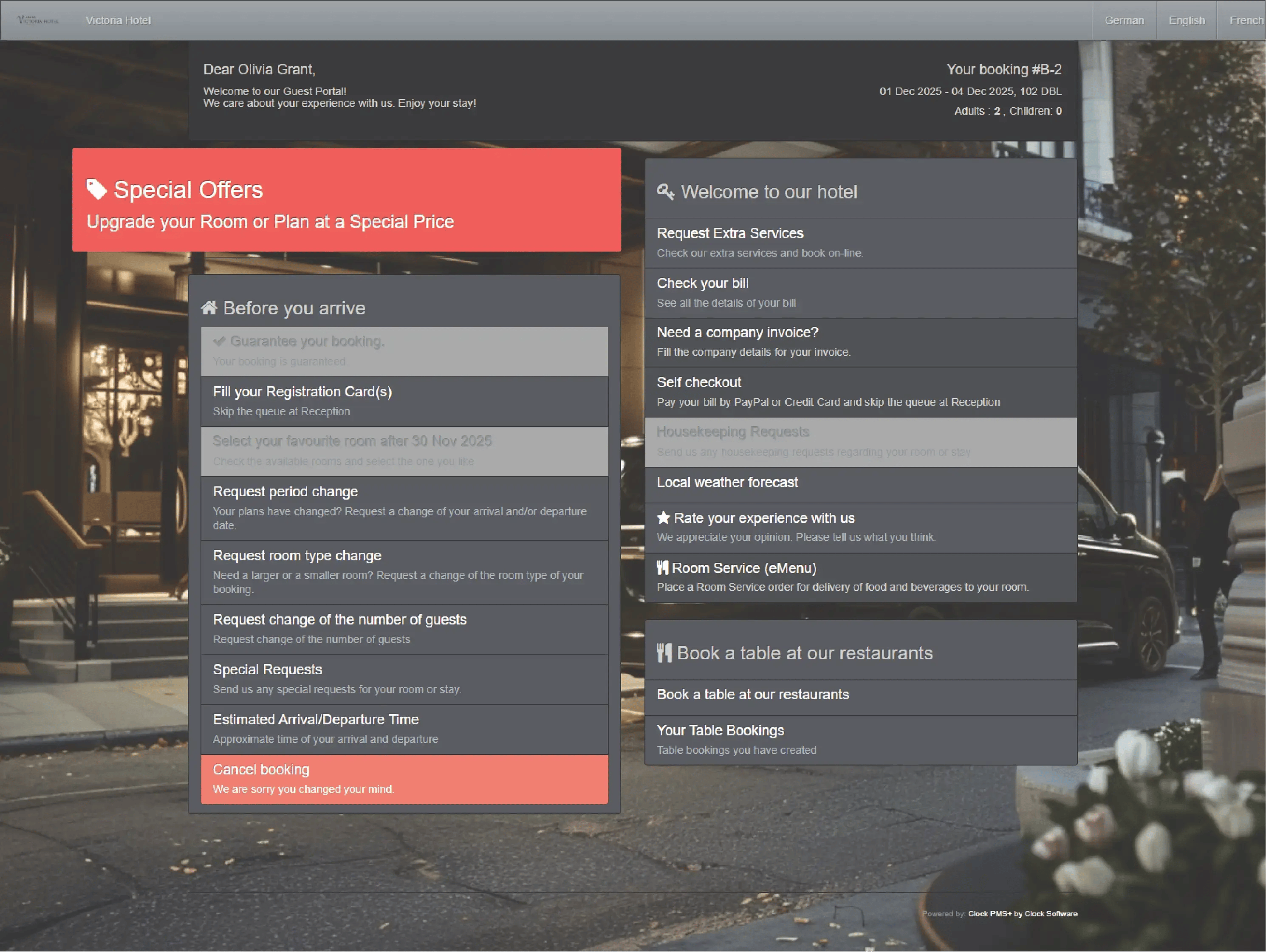 Manage room upgrades effortlessly 3 of 5