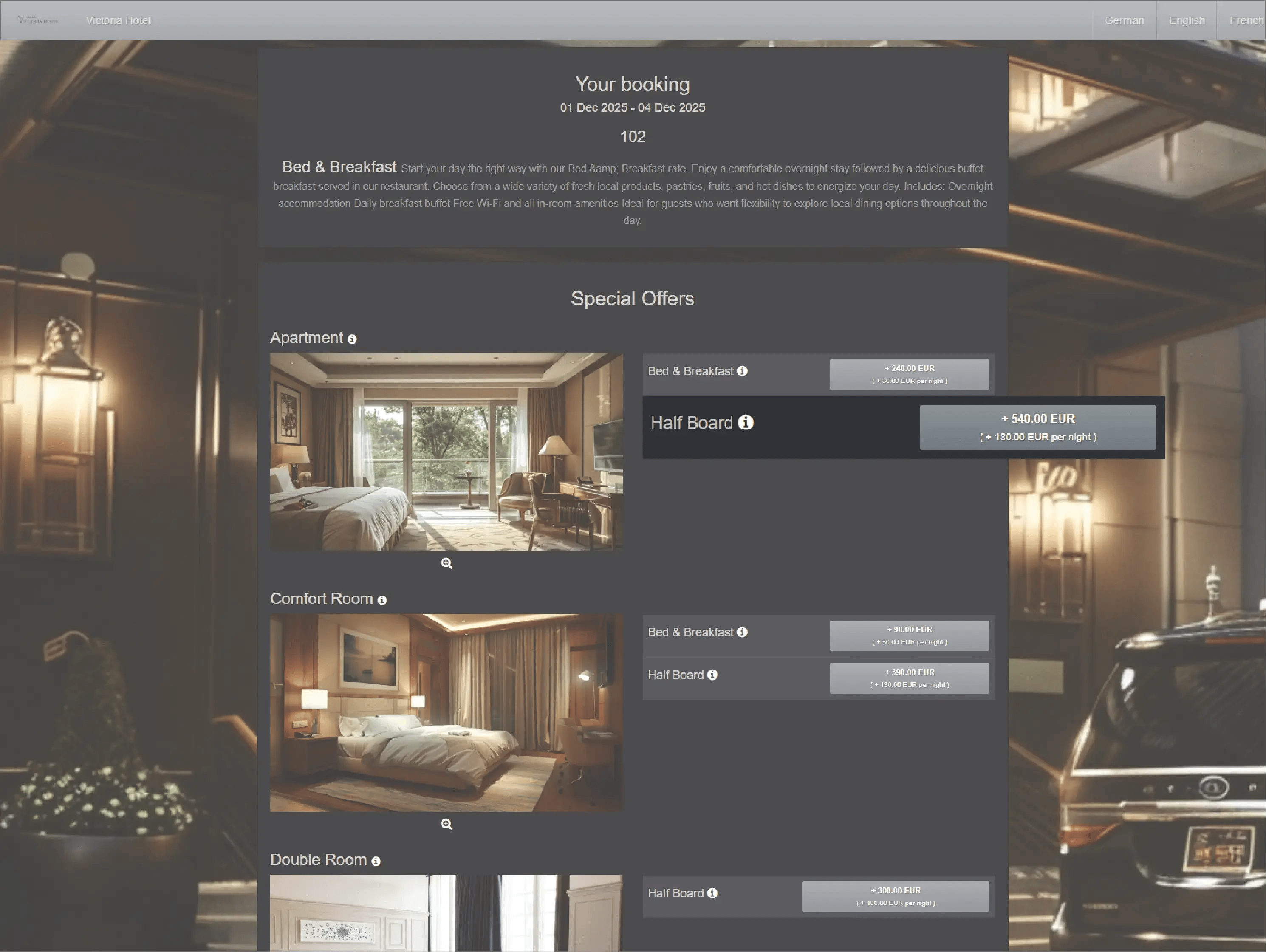 Manage room upgrades effortlessly 4 of 5