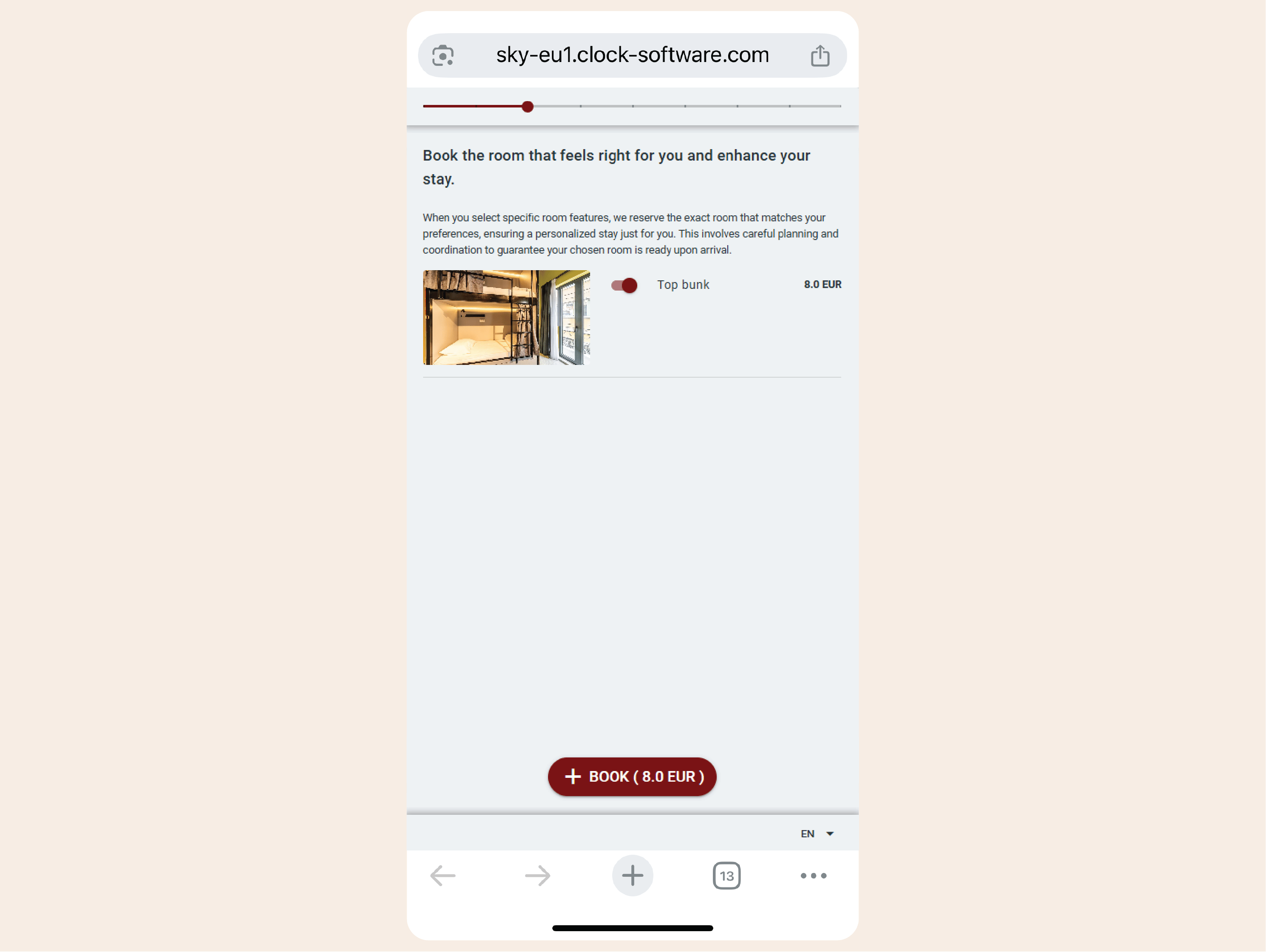 Offrez des surclassements par attribut et des options additionnelles en un clic.