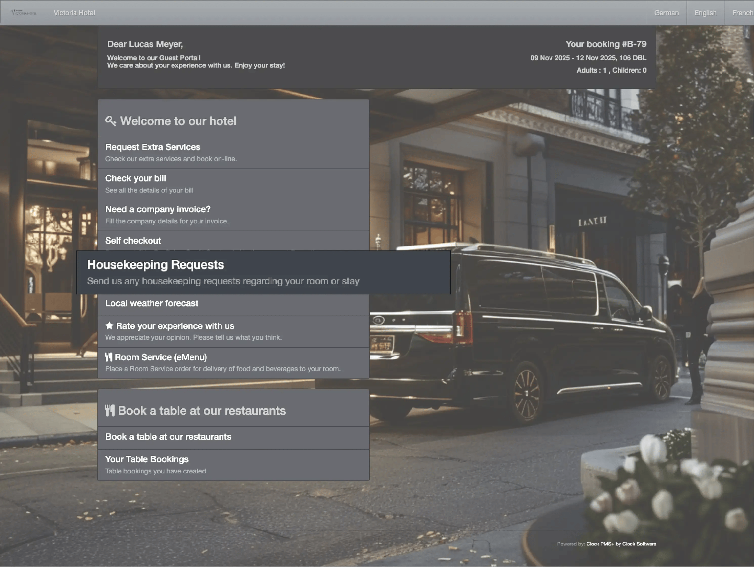 Personalise every stay 1 of 4