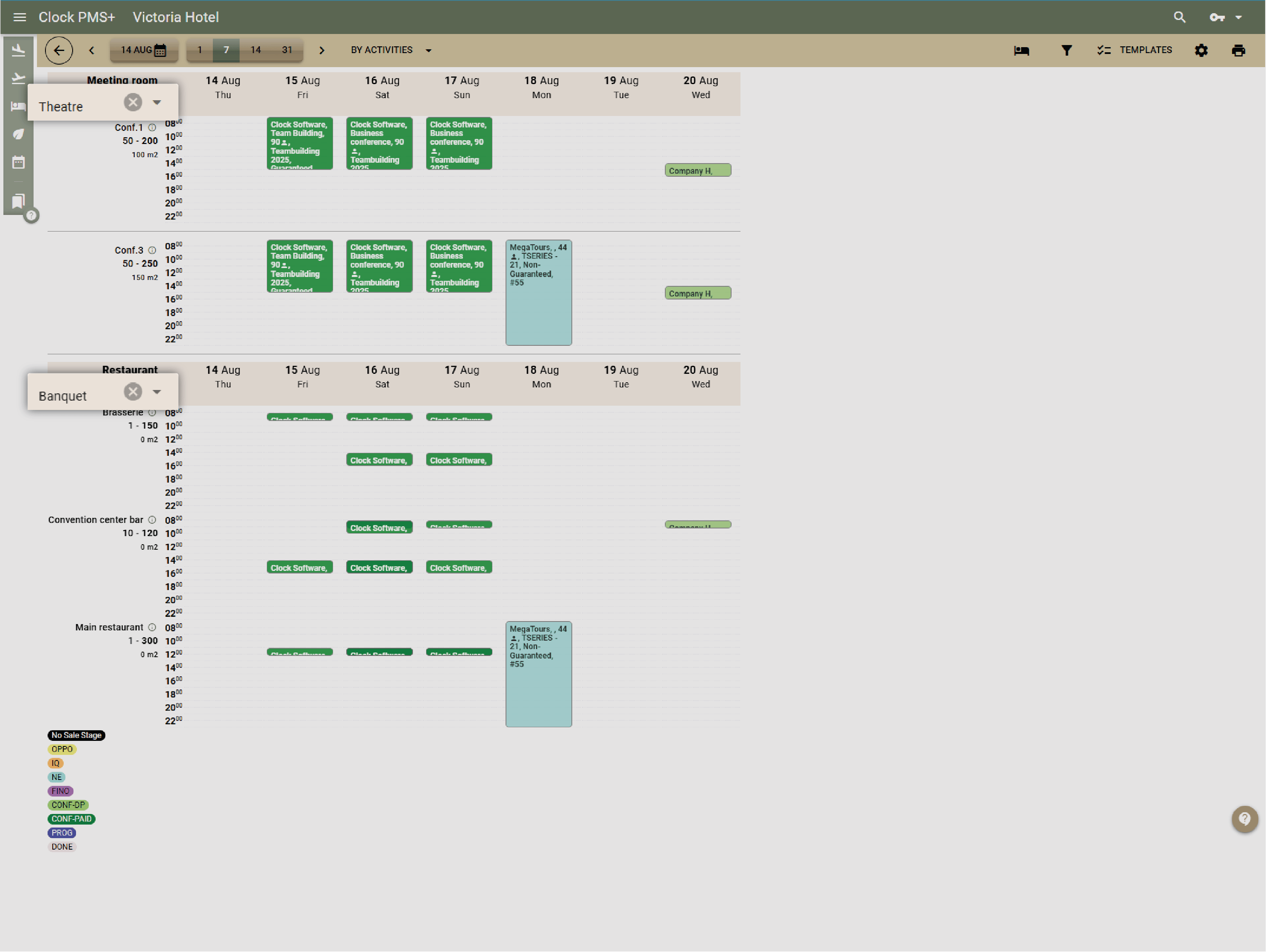 Plan setups and layouts with confidence