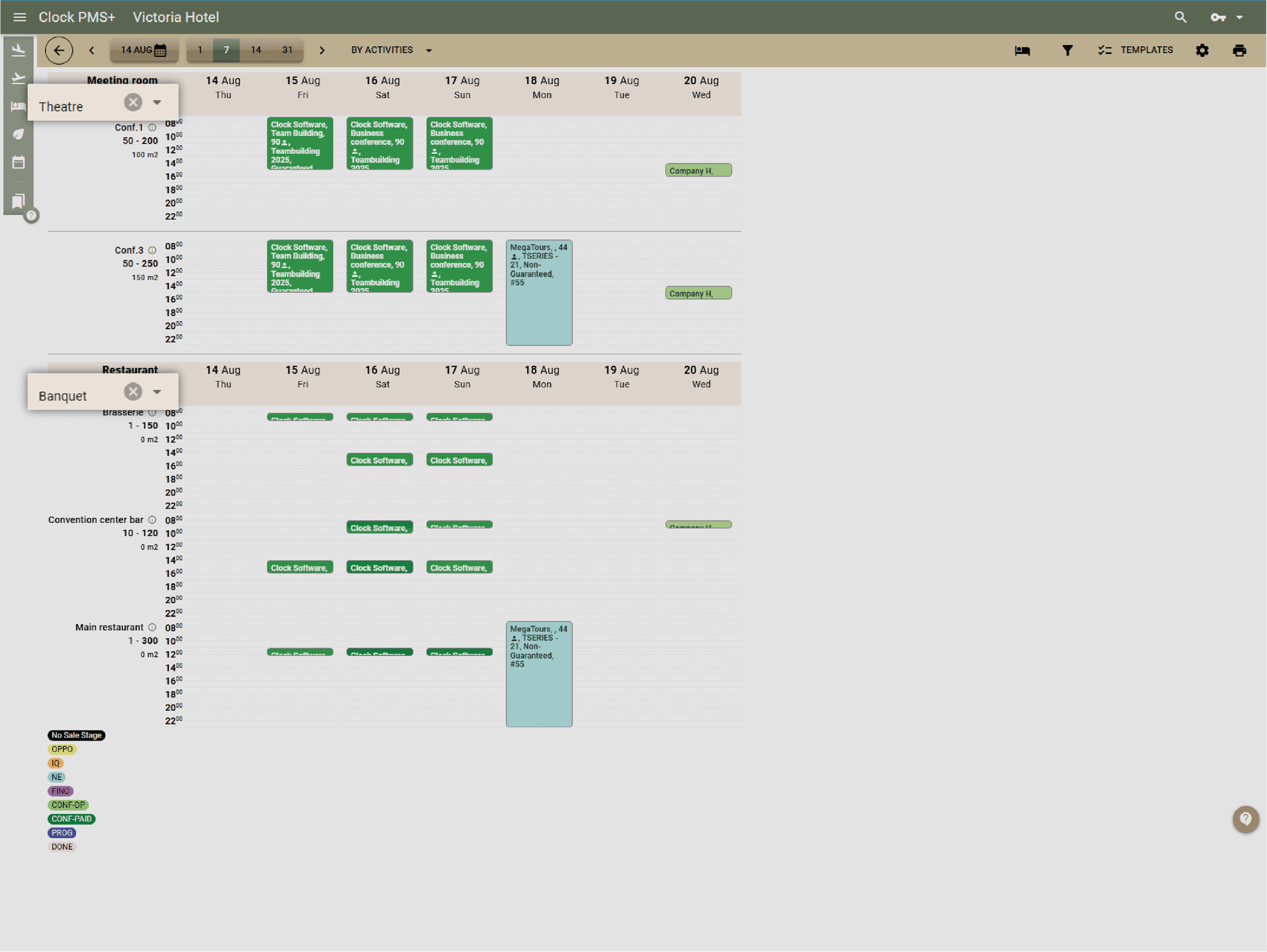Plan setups and layouts with confidence