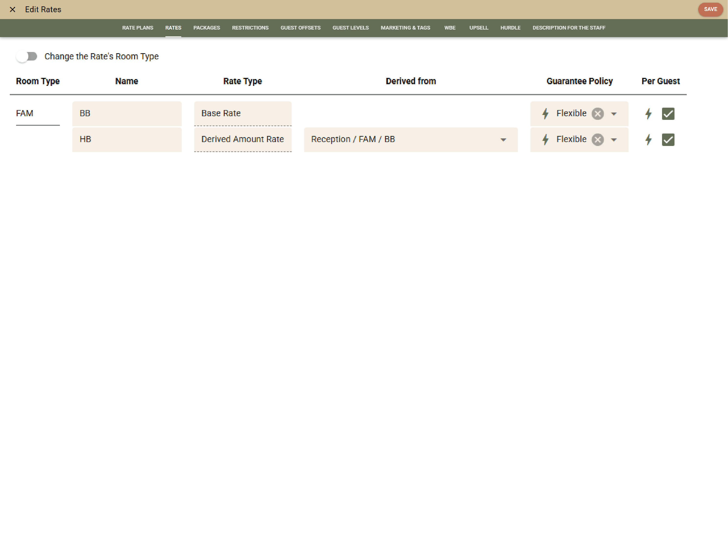 Price per room or per guest 1 of 4