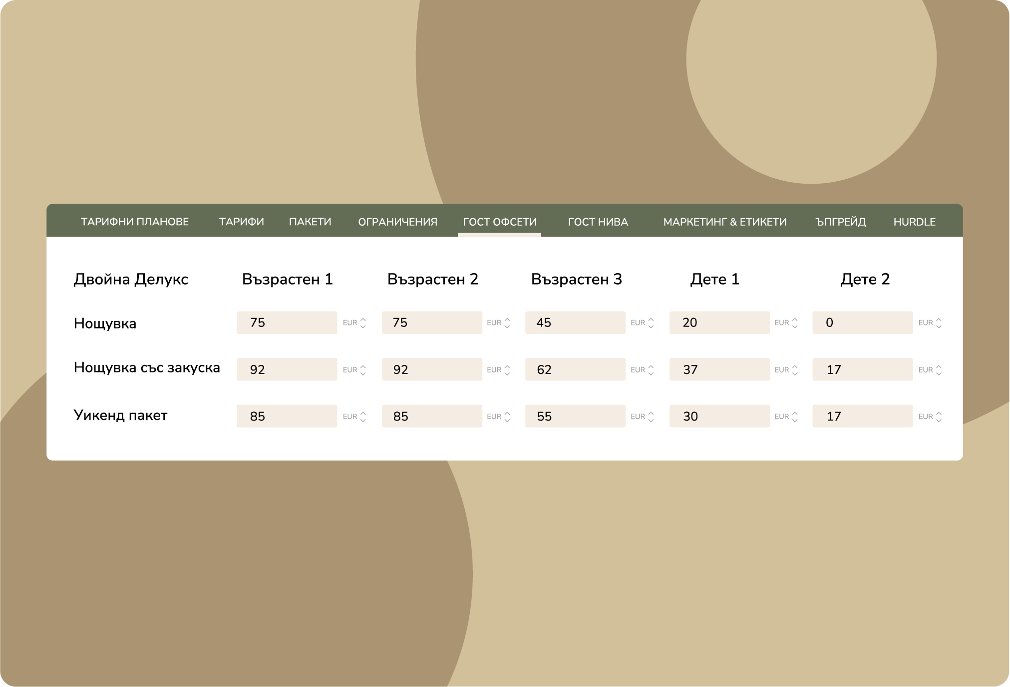 Лесно управление на цените