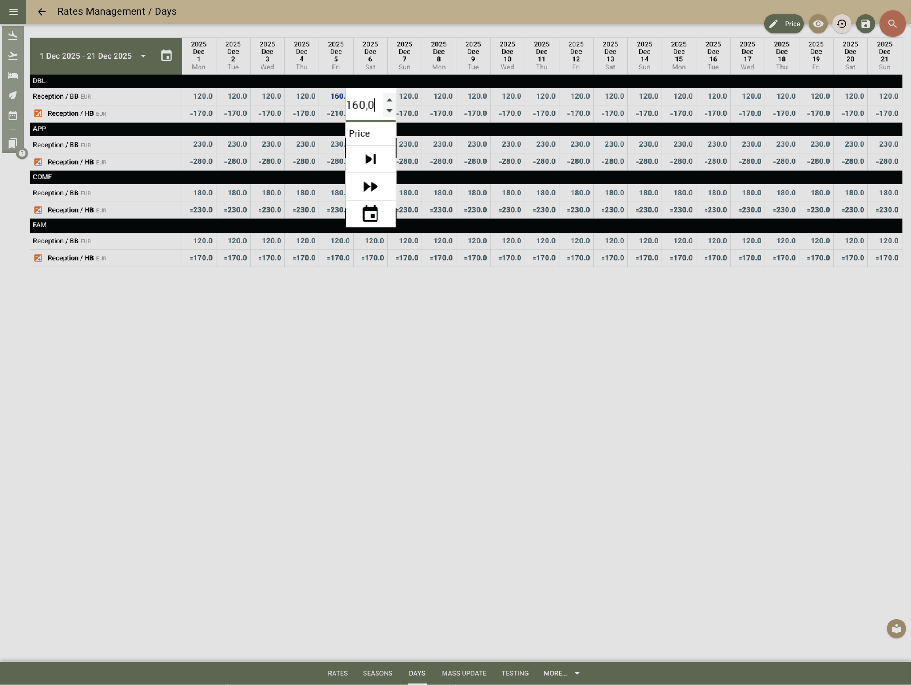 Rates that fit your strategy