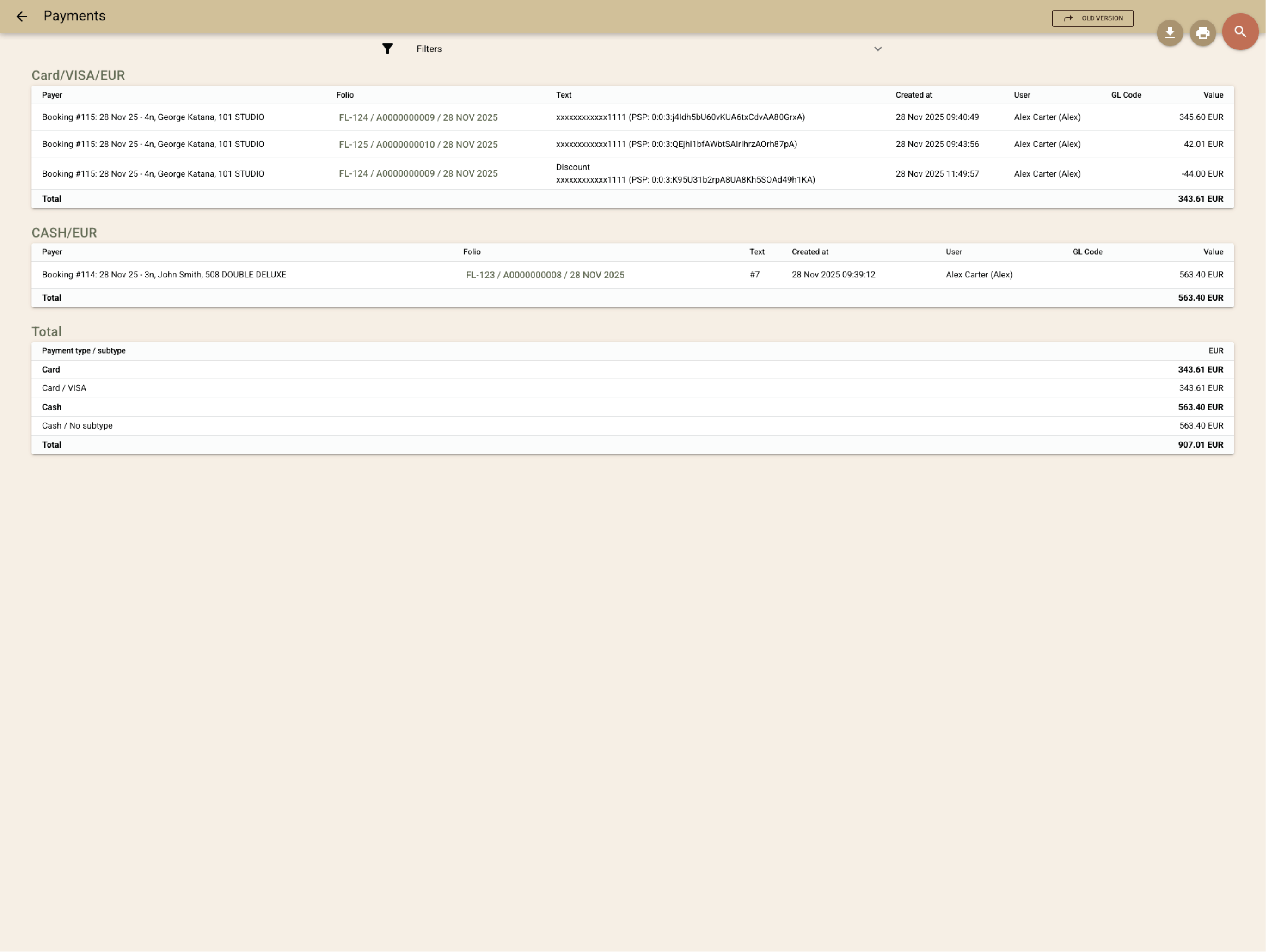 Reconcile automatically