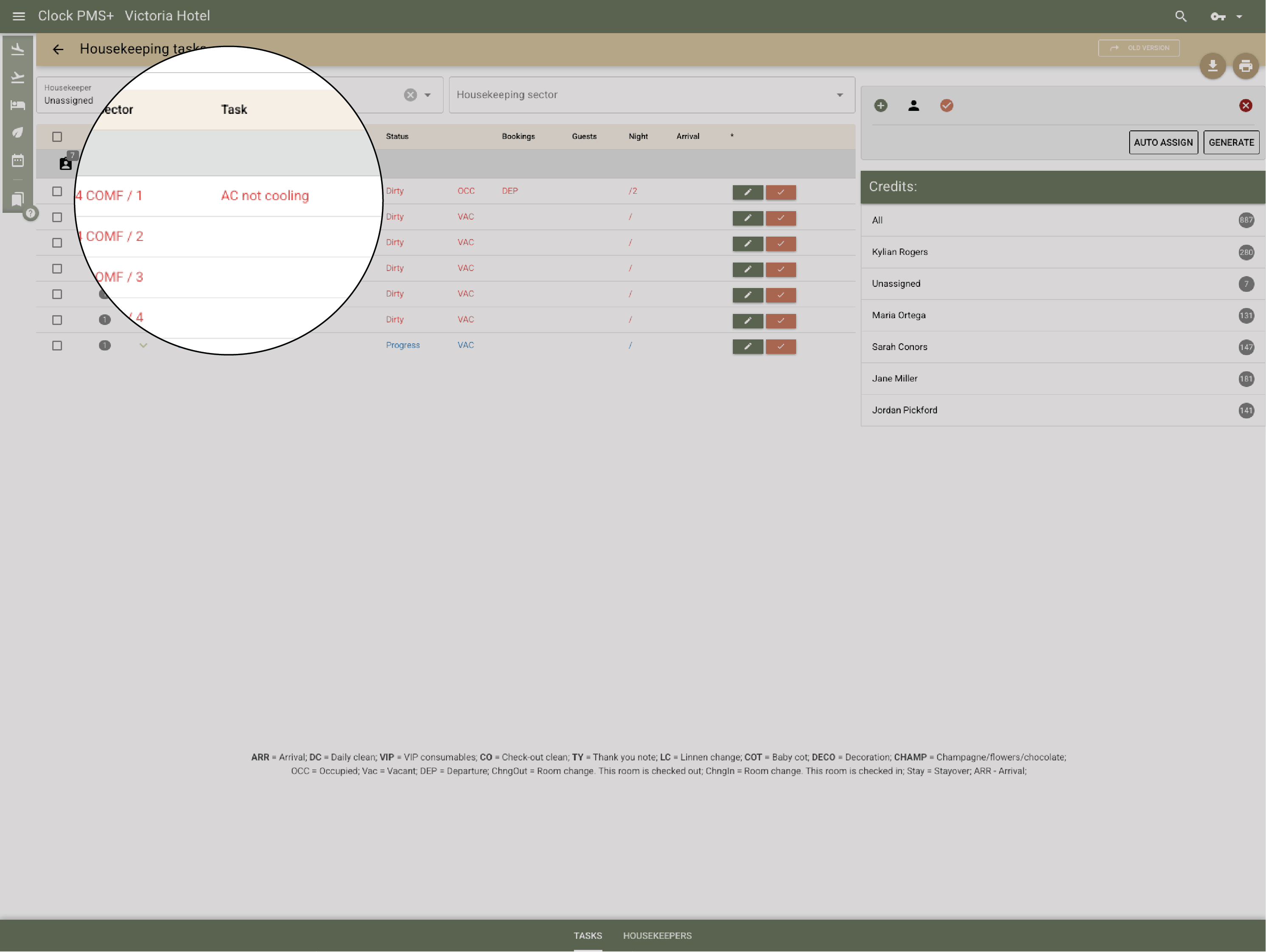 Report room issues instantly 2 of 2