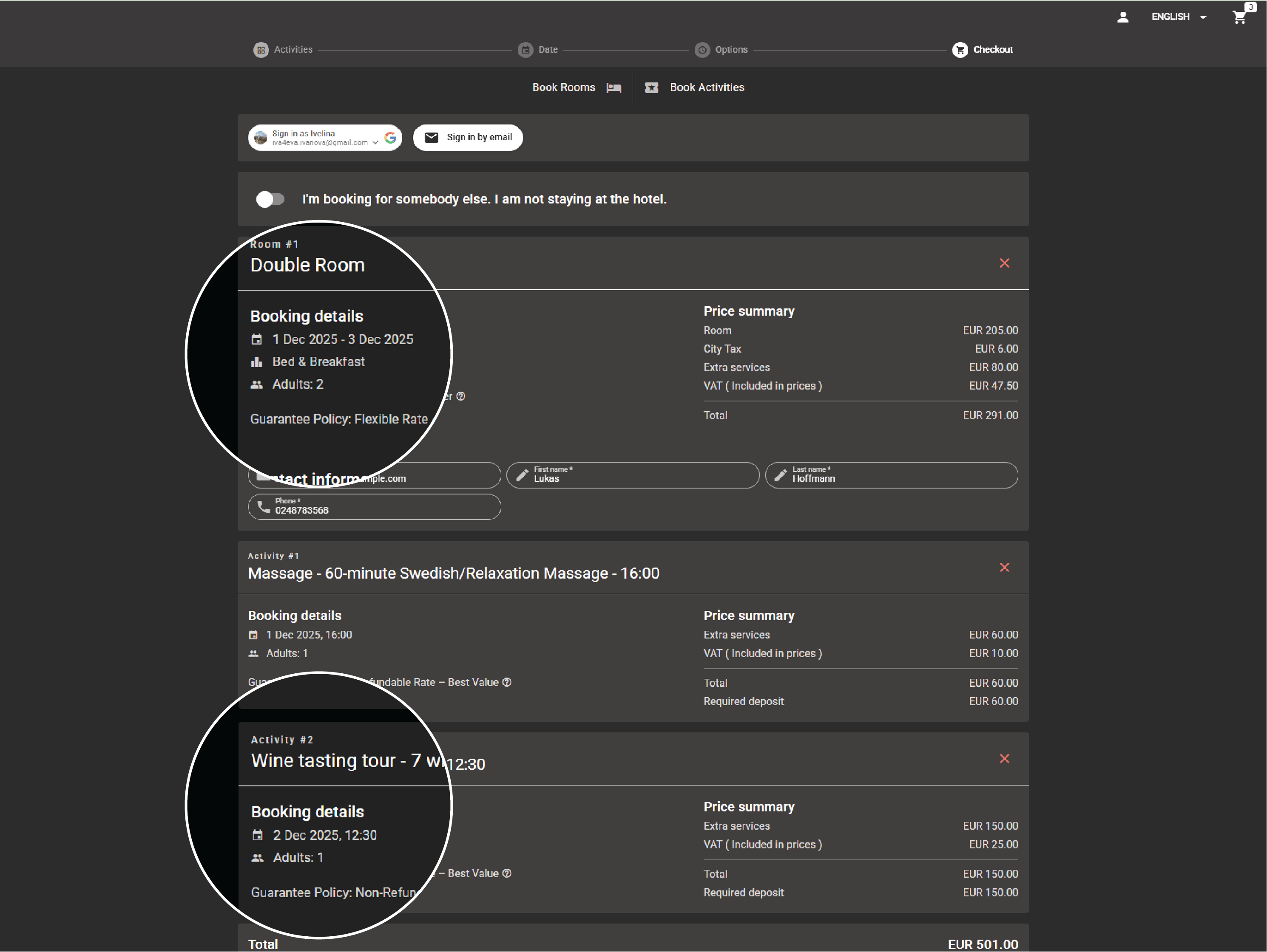 Sell experiences online — with or without rooms