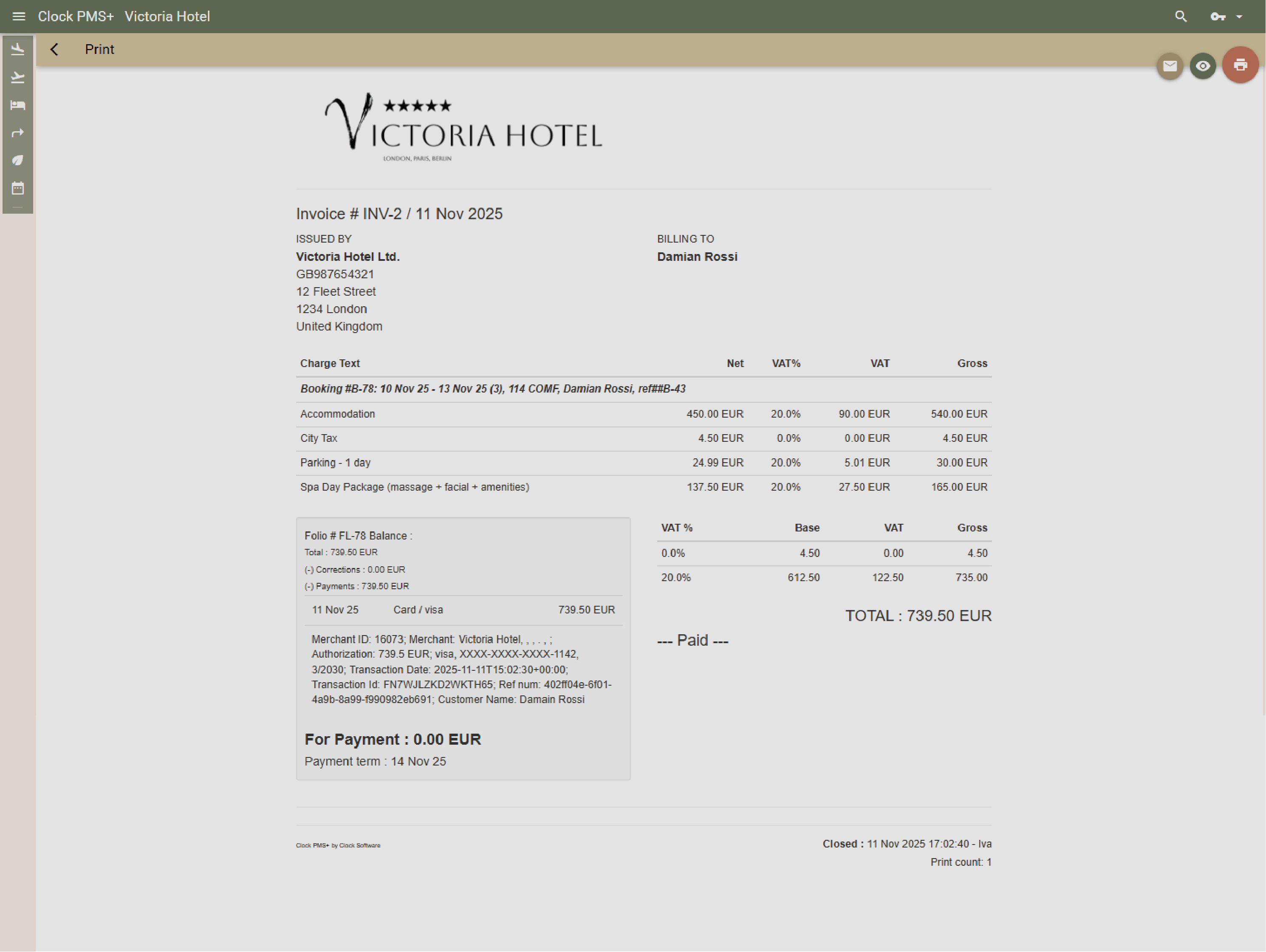 Send professional invoices in seconds