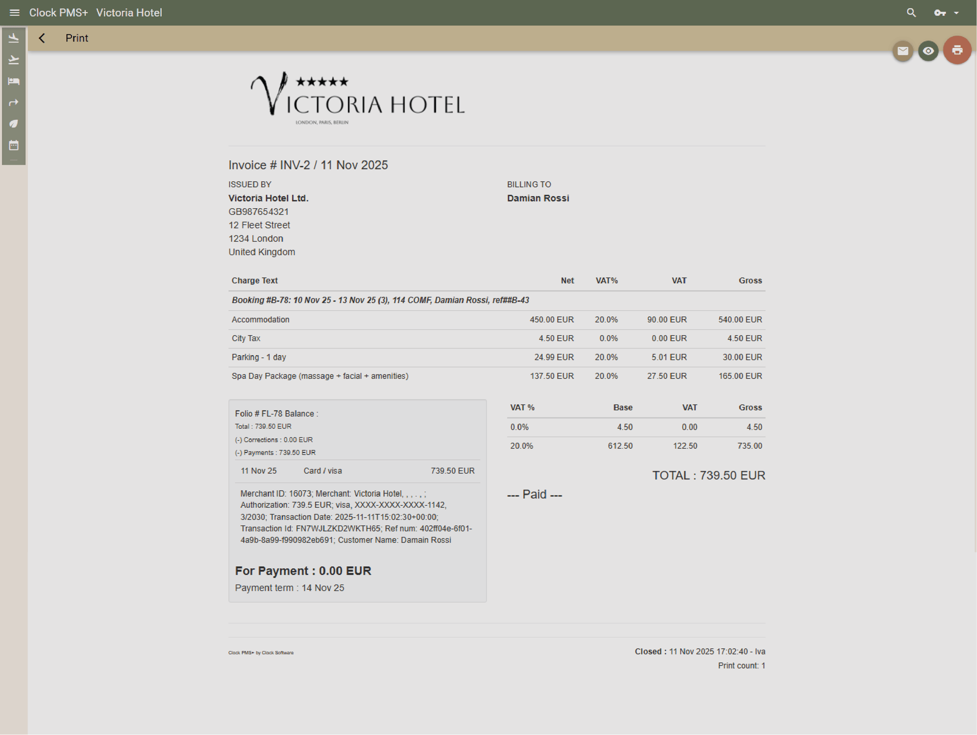Send professional invoices in seconds