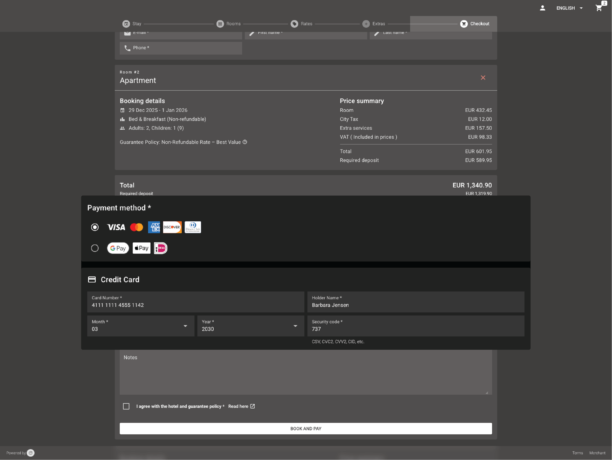 Take payments securely and automatically