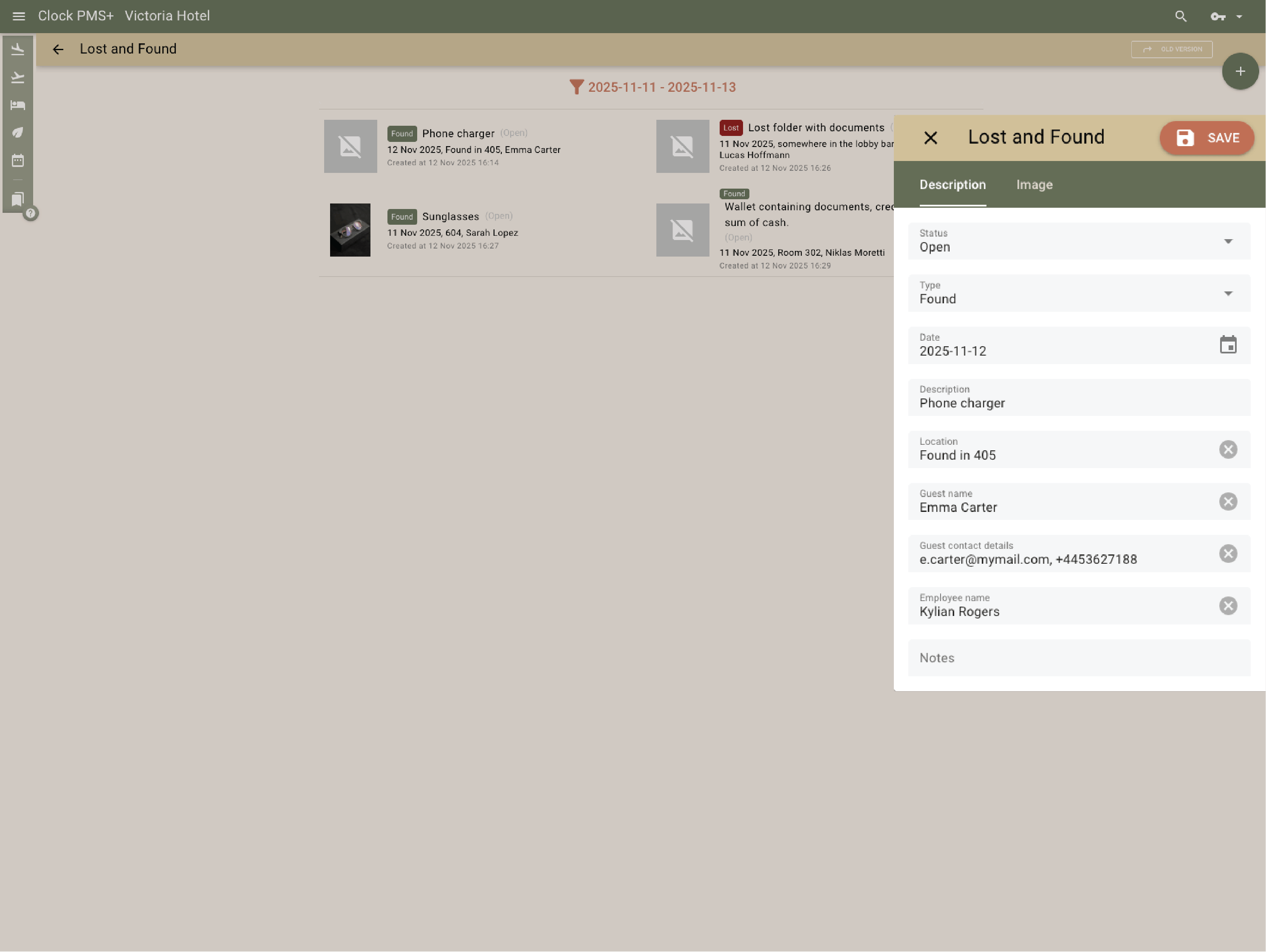 Track lost & found properly 2 of 2