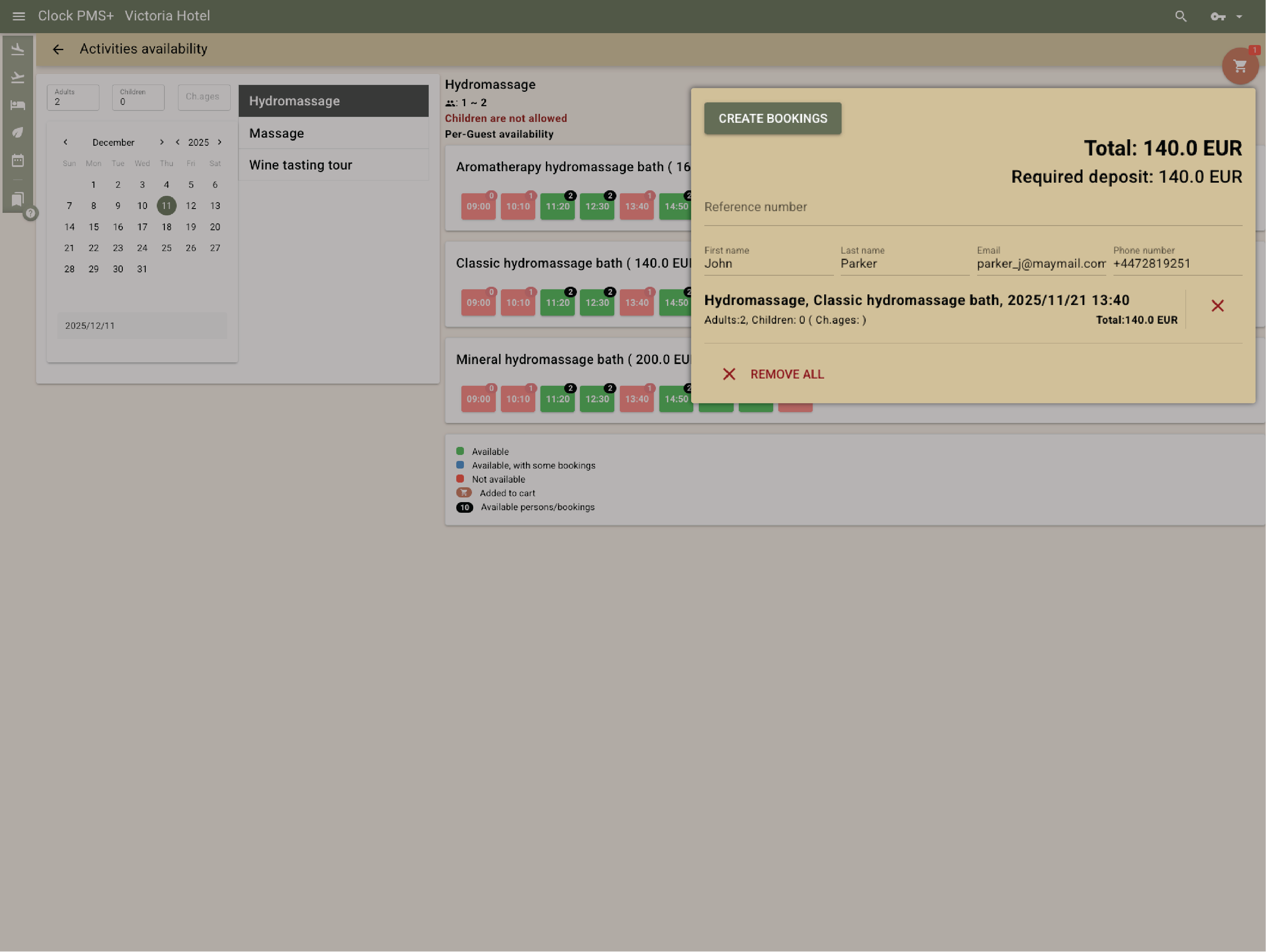 Track real capacity in real time 2 of 3