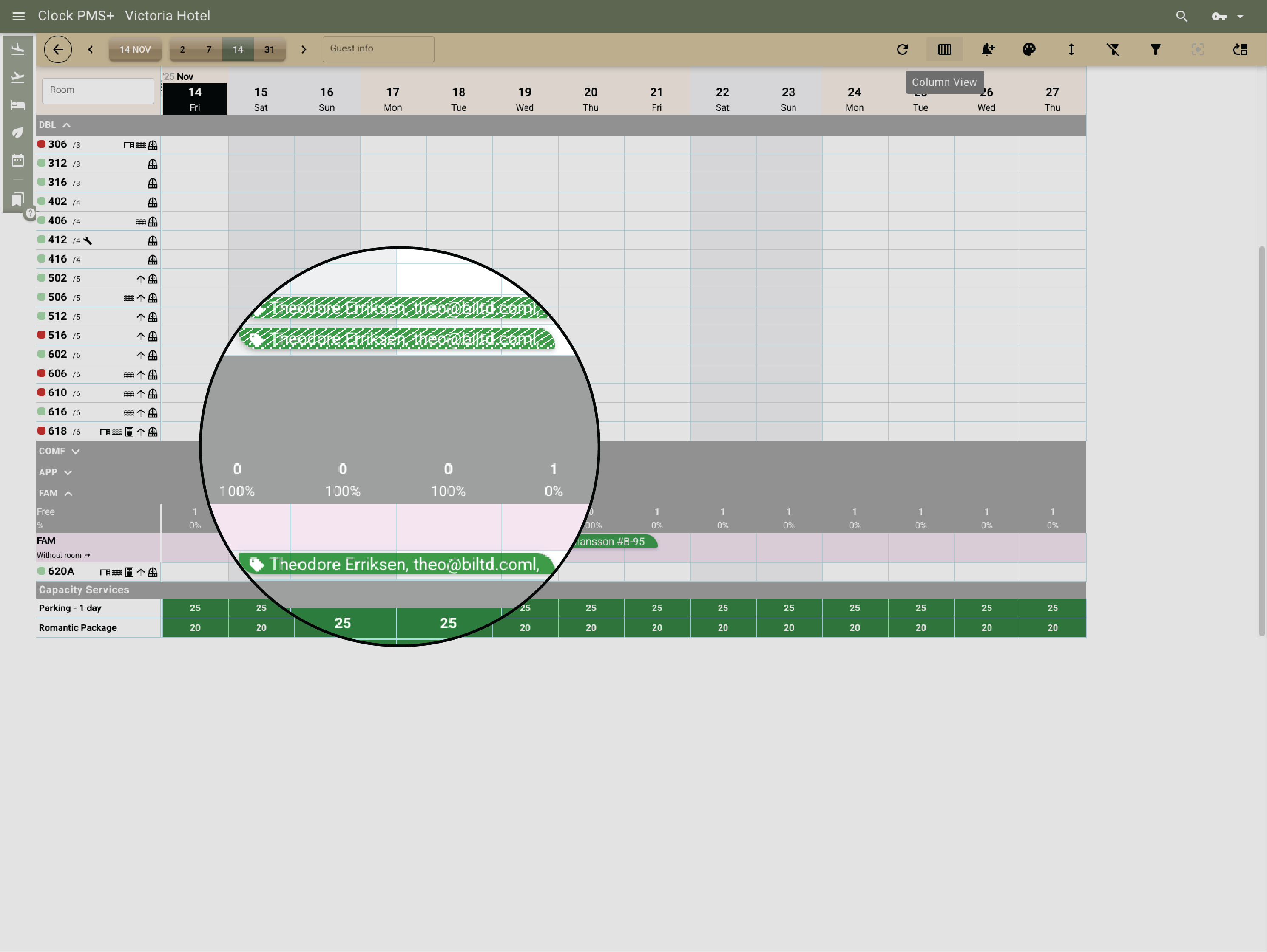 Virtual rooms & bunks — flexible by design