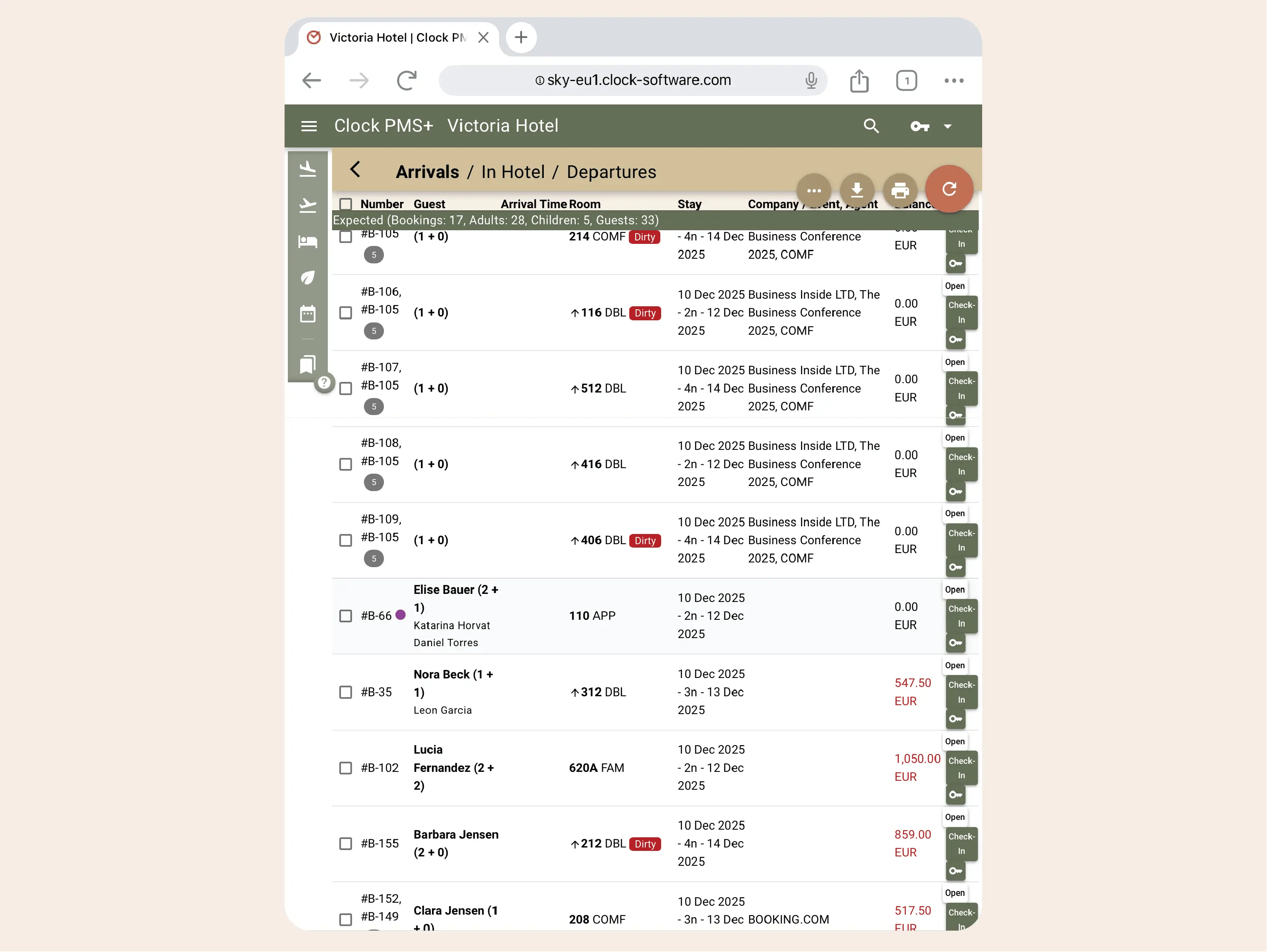 Welcome guests anywhere, not only at the desk 1 of 2