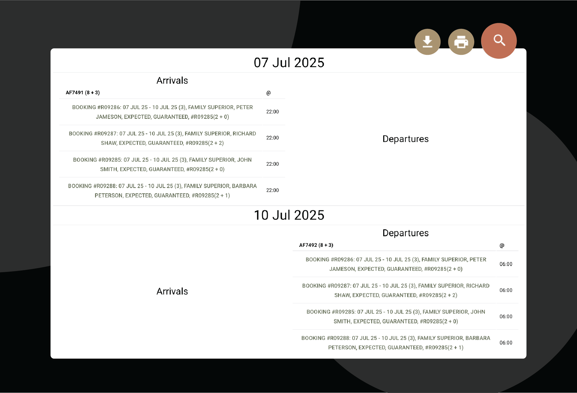 Vereinfachen Sie Transferanfragen um Anreisen reibungslos zu gestalten