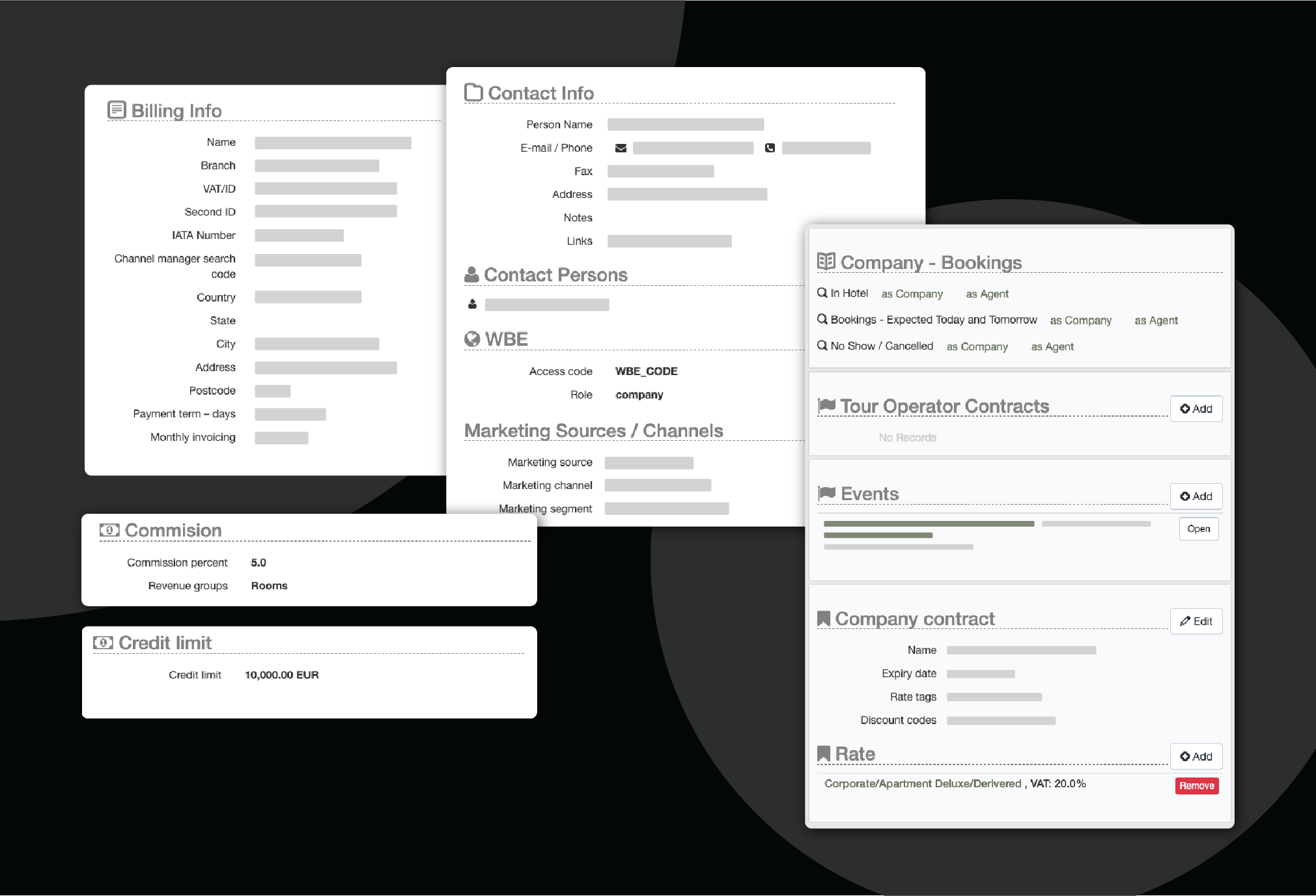Steigern Sie die Effizienz mit Firmen- und Agenturprofilen