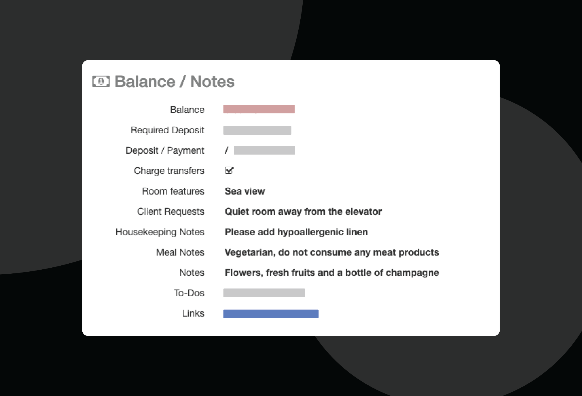 Individualisieren Sie mit benutzerdefinierten Feldern die Gästeerfahrung