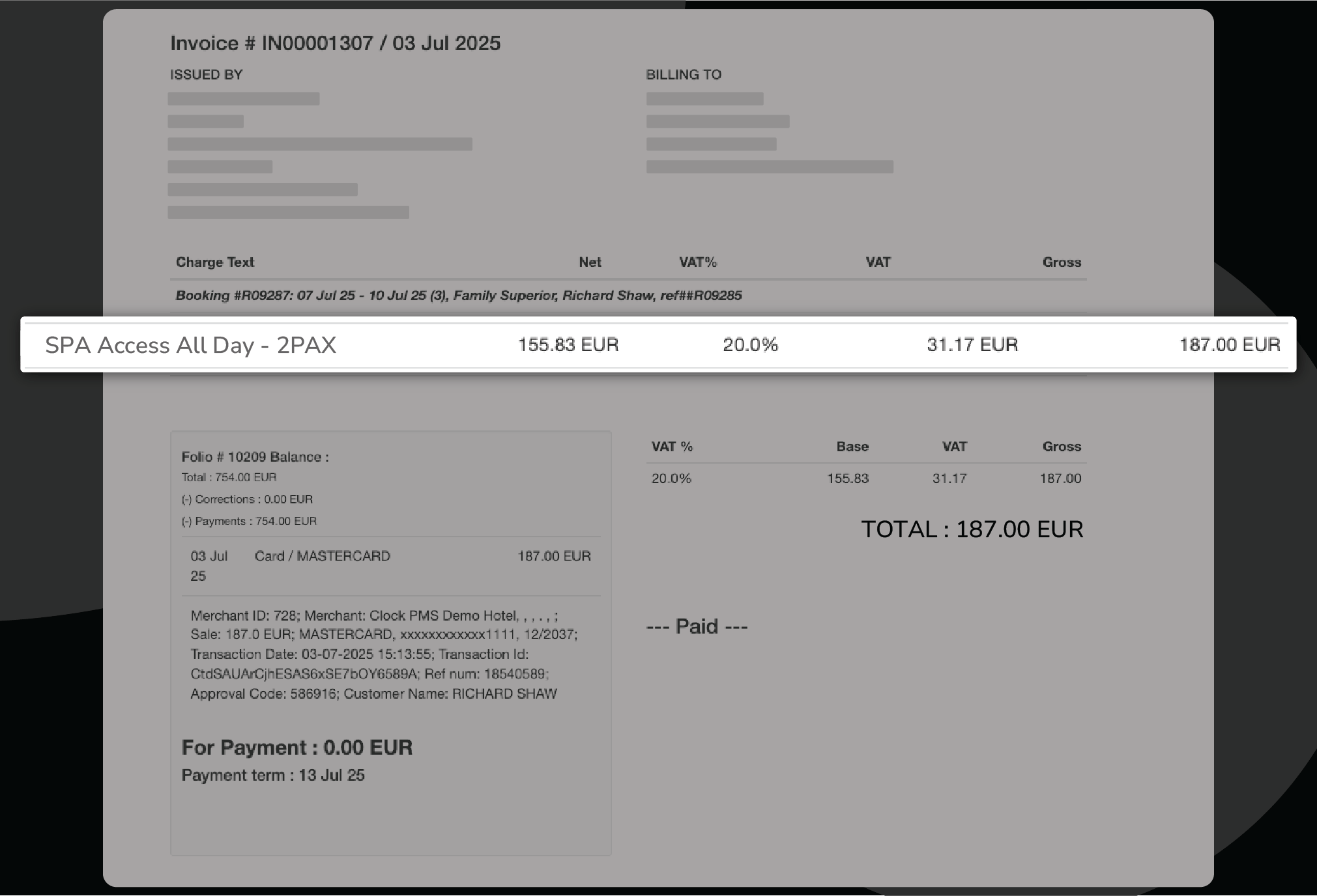 Rechnen Sie Leistungen ohne Übernachtung korrekt ab