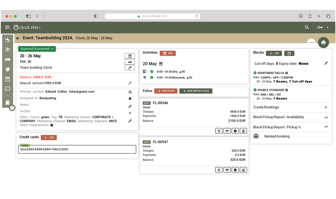Améliorer la gestion des événements : Découvrez la nouvelle fonctionnalité de Clock pour les ventes et les événements